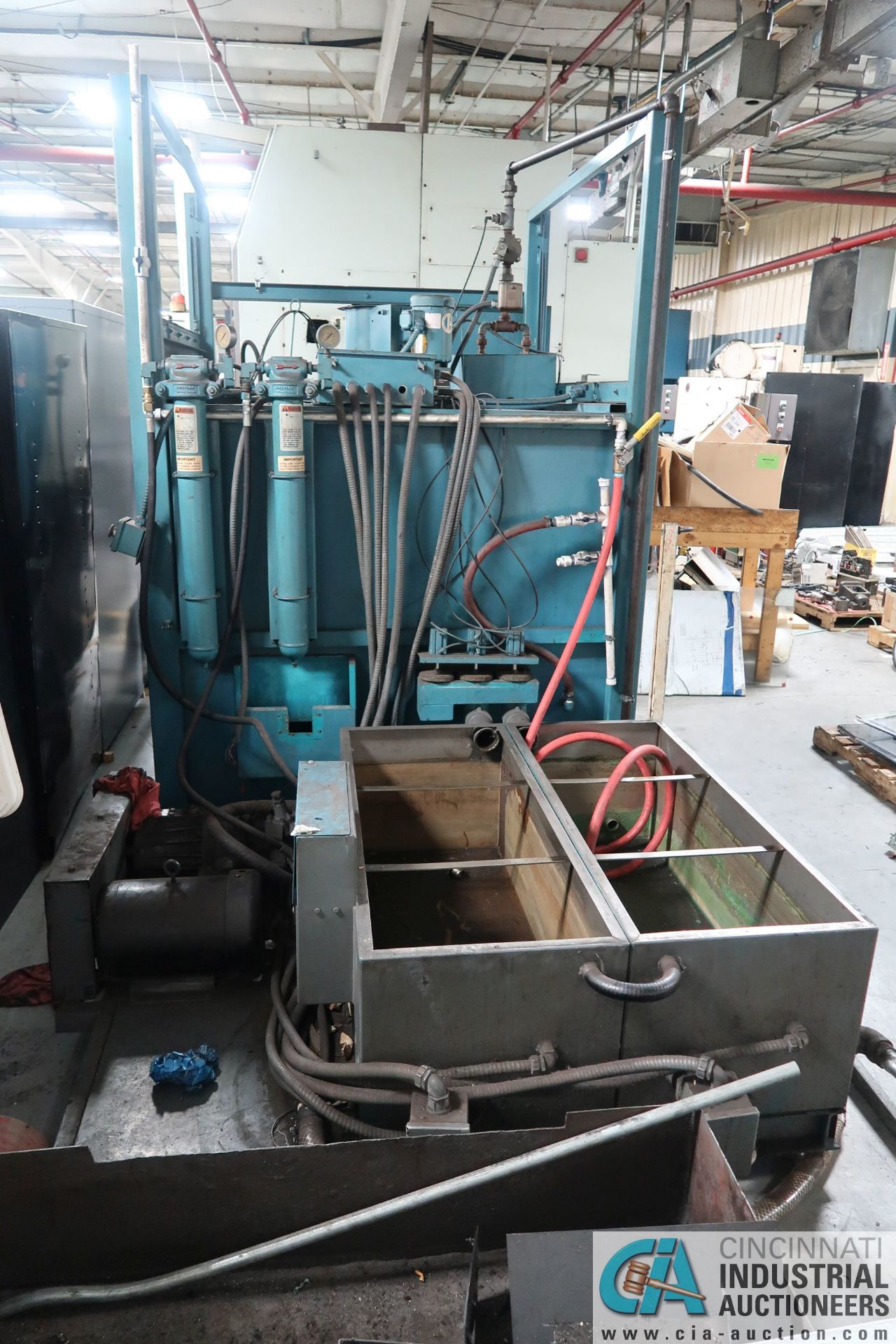 **50" ADF MODEL 900 ROTARY PASS THRU PARTS WASHER; S/N 7-4160 **LOCATED IN COLUMBIA CITY, INDIANA** - Image 2 of 9