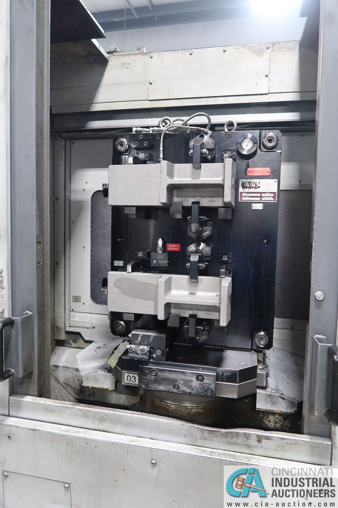 **MORI SEIKI MODEL NH5000/50 CNC HORIZONTAL MACHINING CENTER; S/N NH501EC0806 (3/2005), MORI SEIKI - Image 8 of 15