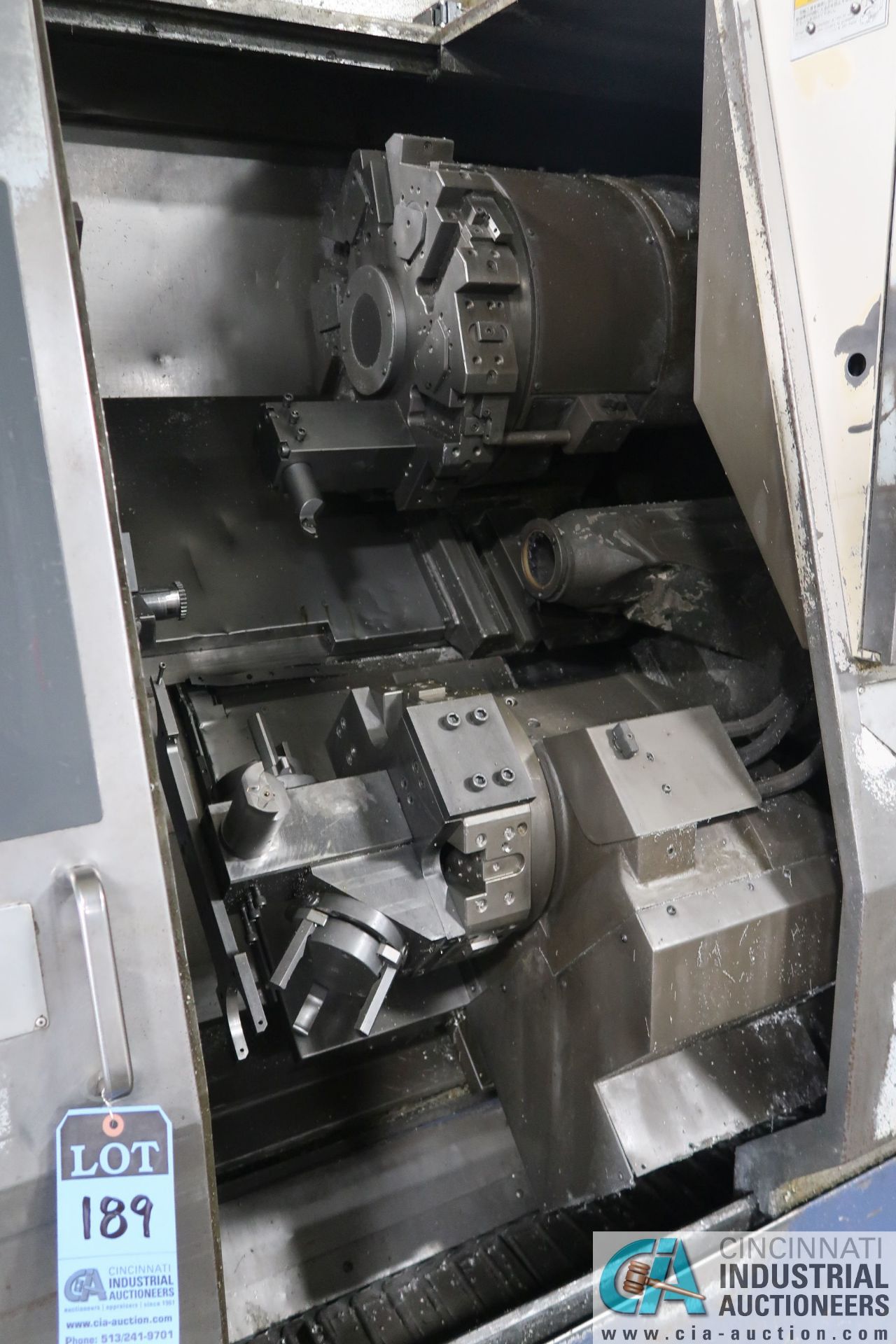 MORI SEIKI MODEL ZL-25MC CNC TURNING CENTER; S/N 175 (NEW 4-1997), MSC-516 CONTROL, 10" CHUCK, - Image 14 of 18
