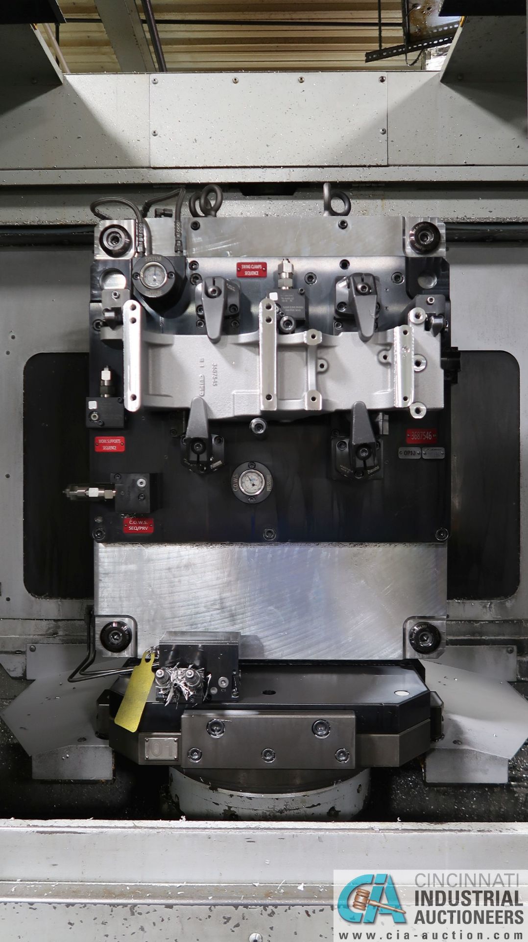 MORI SEIKI MODEL NH-5000/40 CNC HORIZONTAL MACHINING CENTER; S/N NH501EC0815 (NEW 3-2005), MSG-801 - Image 15 of 29