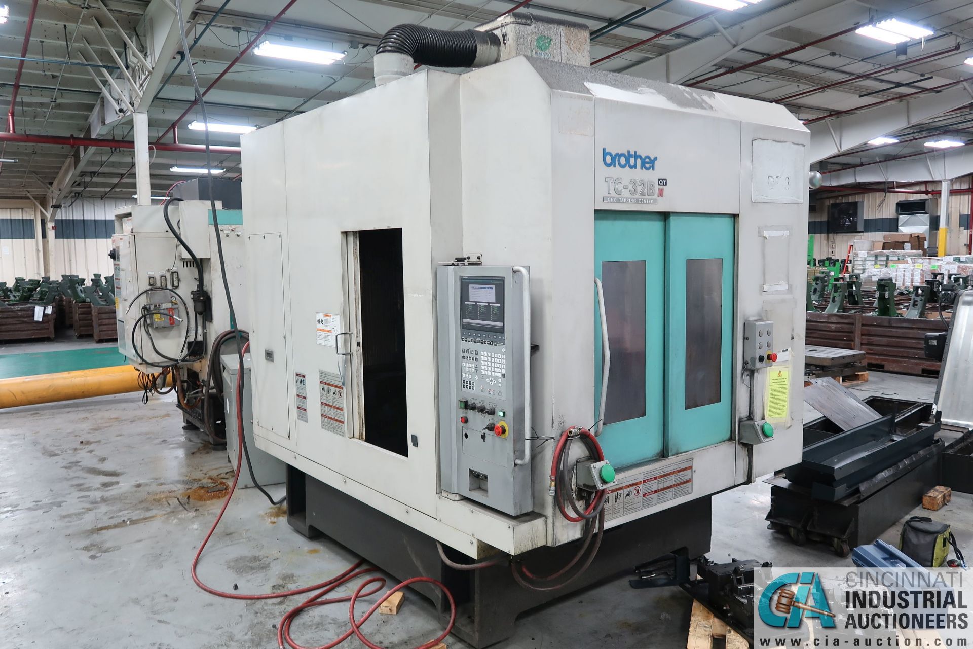 **BROTHER MODEL TC-32BN-QT CNC DRILLING AND TAPPING CENTER; S/N 121989 (2/2014), 40-POS, ATC, 30