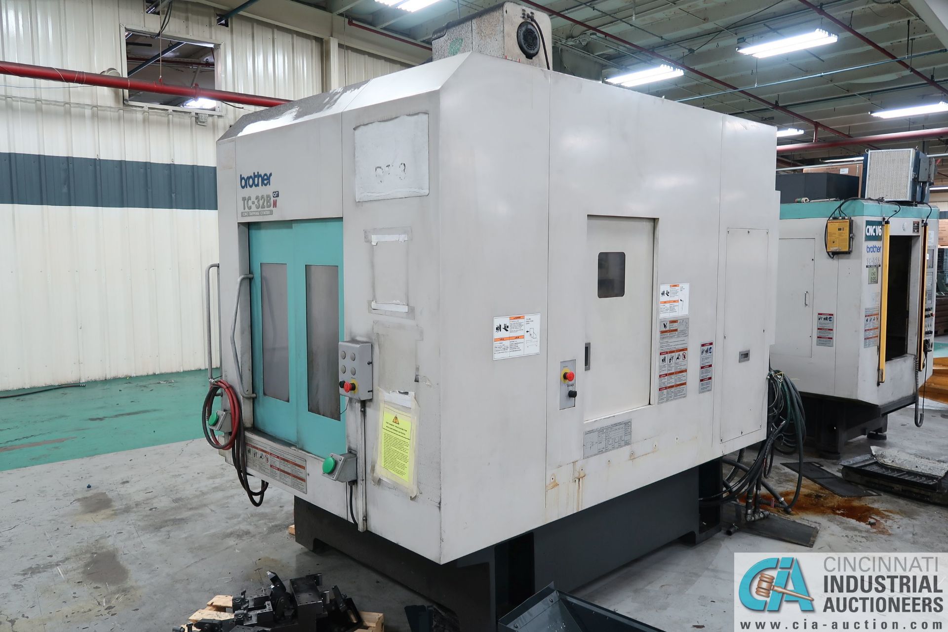 **BROTHER MODEL TC-32BN-QT CNC DRILLING AND TAPPING CENTER; S/N 121989 (2/2014), 40-POS, ATC, 30 - Image 2 of 14