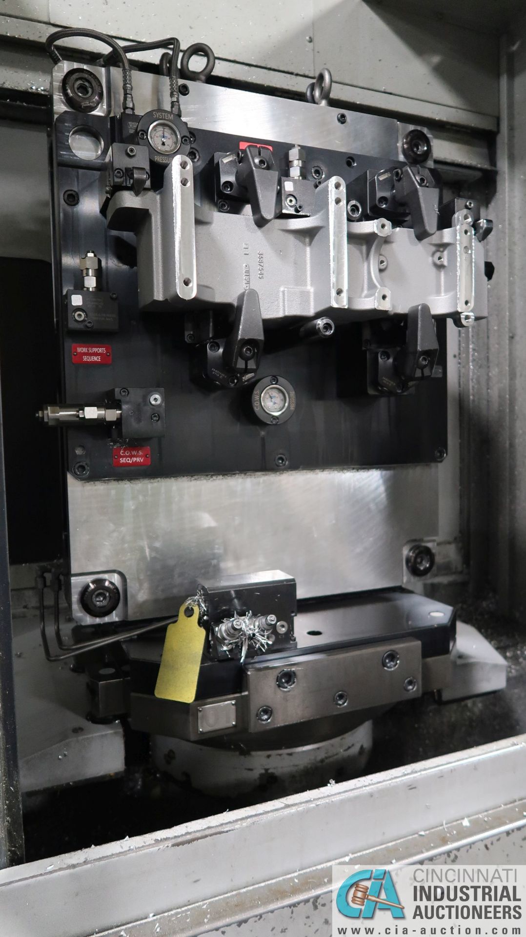 MORI SEIKI MODEL NH-5000/40 CNC HORIZONTAL MACHINING CENTER; S/N NH501EC0815 (NEW 3-2005), MSG-801 - Image 16 of 29