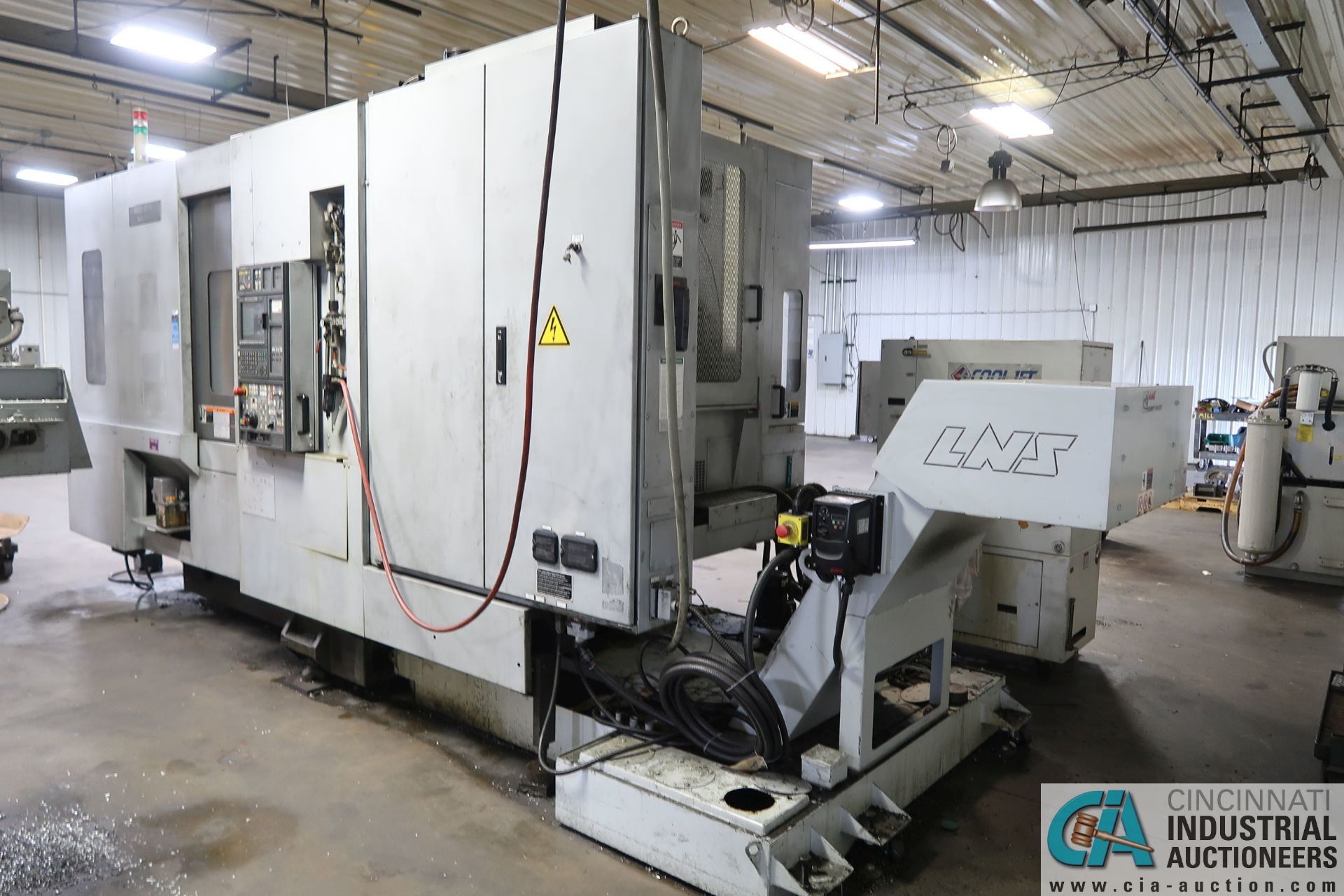 MORI SEIKi MODEL NH-5000/40 CNC HORIZONTAL MACHINING CENTER; S/N NH501CC0297, MSG-501 CONTROL, 20" X - Image 5 of 24