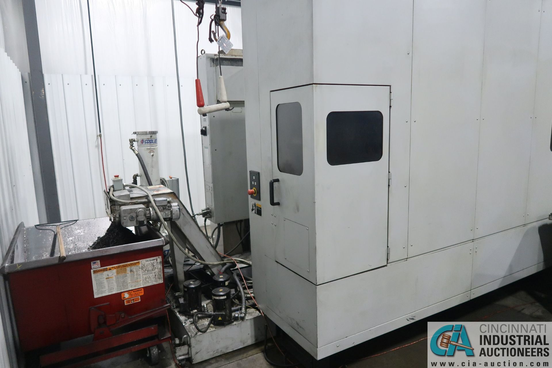 **MORI SEIKI MODEL NH5000/50 CNC HORIZONTAL MACHINING CENTER; S/N NH501EC0806 (3/2005), MORI SEIKI - Image 3 of 15