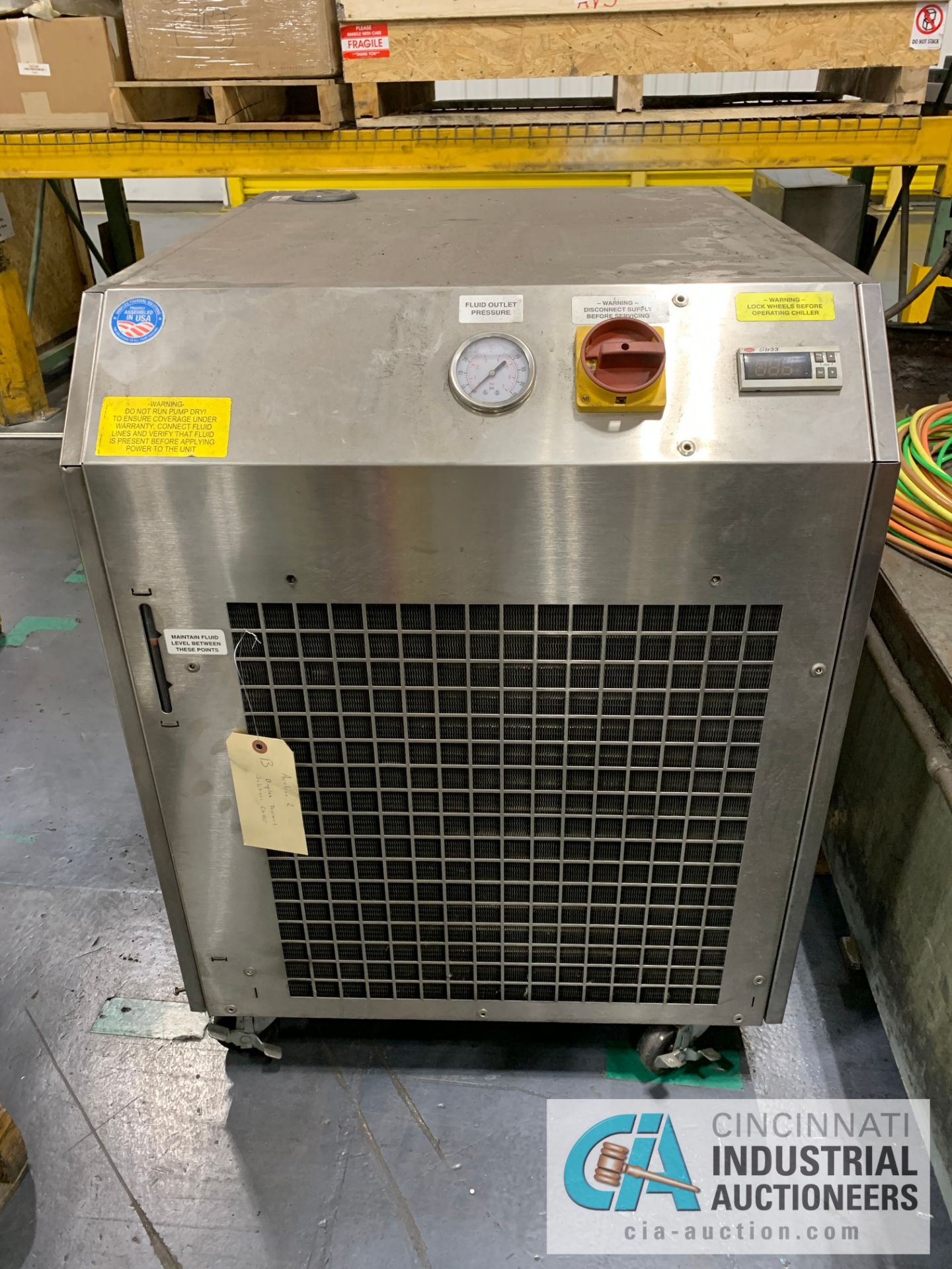 DIMPLEX THERMAL SOLUTIONS MODEL JHI-1000-M KOOLANT KOOLERS CHILLER; S/N W020290-001 (2015) **RIGGING