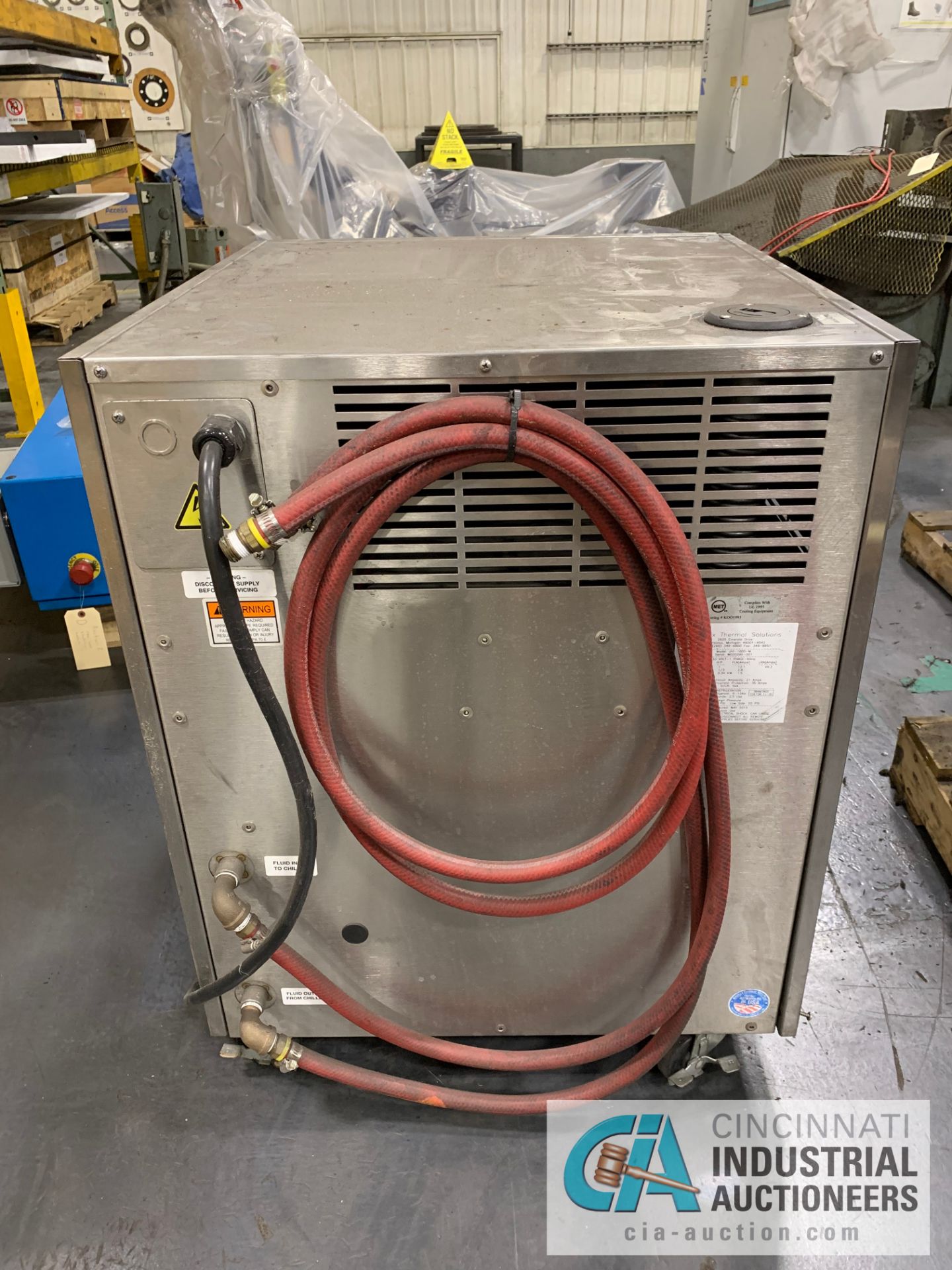 DIMPLEX THERMAL SOLUTIONS MODEL JHI-1000-M KOOLANT KOOLERS CHILLER; S/N W020290-001 (2015) **RIGGING - Image 3 of 6