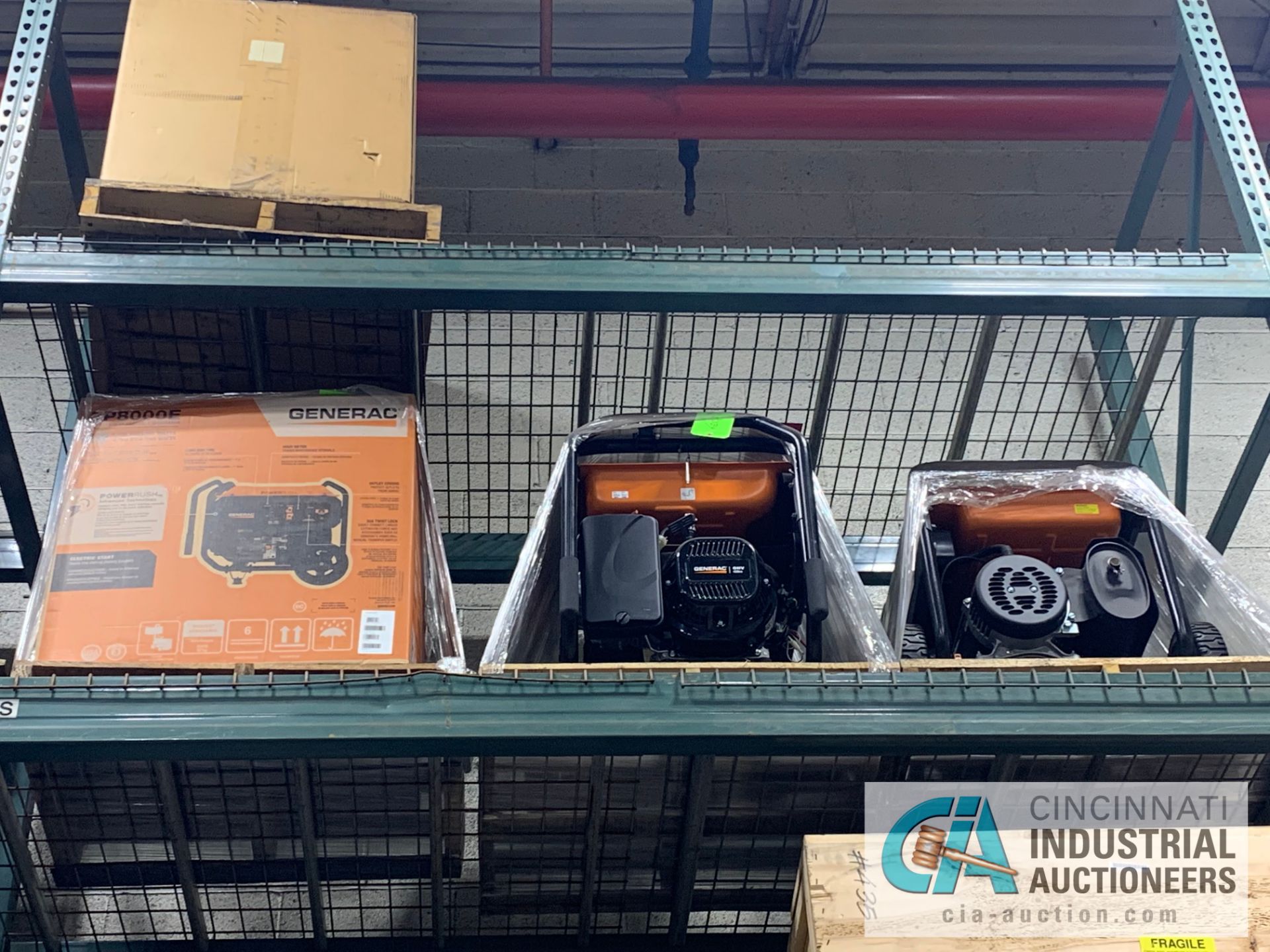 **ONLY ONE OF THREE PICTURED** 8,000 WATT GENERAC MODEL G0076861 PORTABLE GENERATORS