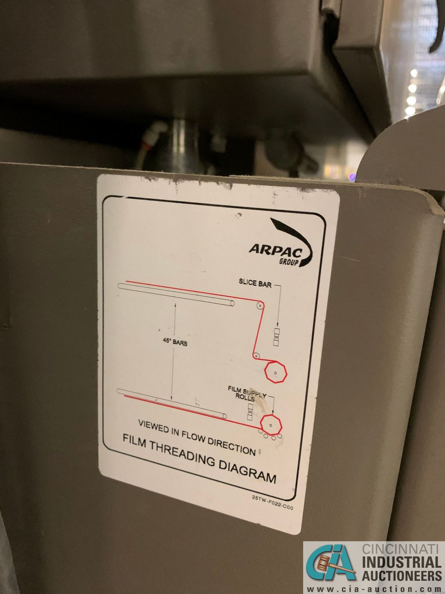 ARPAC MODEL 25TW-28 SHRINK WRAPPER / HEAT TUNNEL; S/N 11489, HEIGHT RANGE: 4" - 12", LENGTH (FLOW - Image 16 of 19