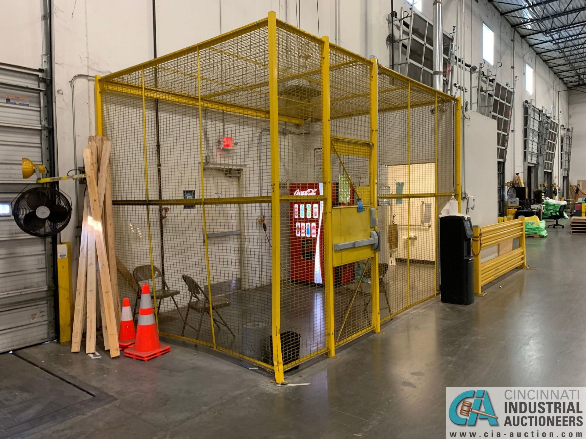SAFETY CAGE - BACK DRIVERS (5400 OAKLEY INDUSTRIAL BLVD., FAIRBURN, GA 30213)