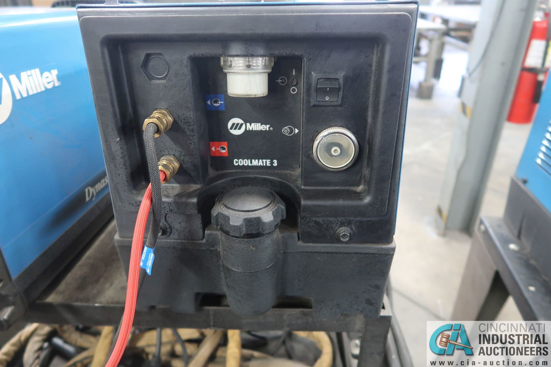 200 AMP MILLER DYNASTY 210 TIG WELDER; S/N MG070246L, W/ MILLER COOLMATE 3 - Image 6 of 9