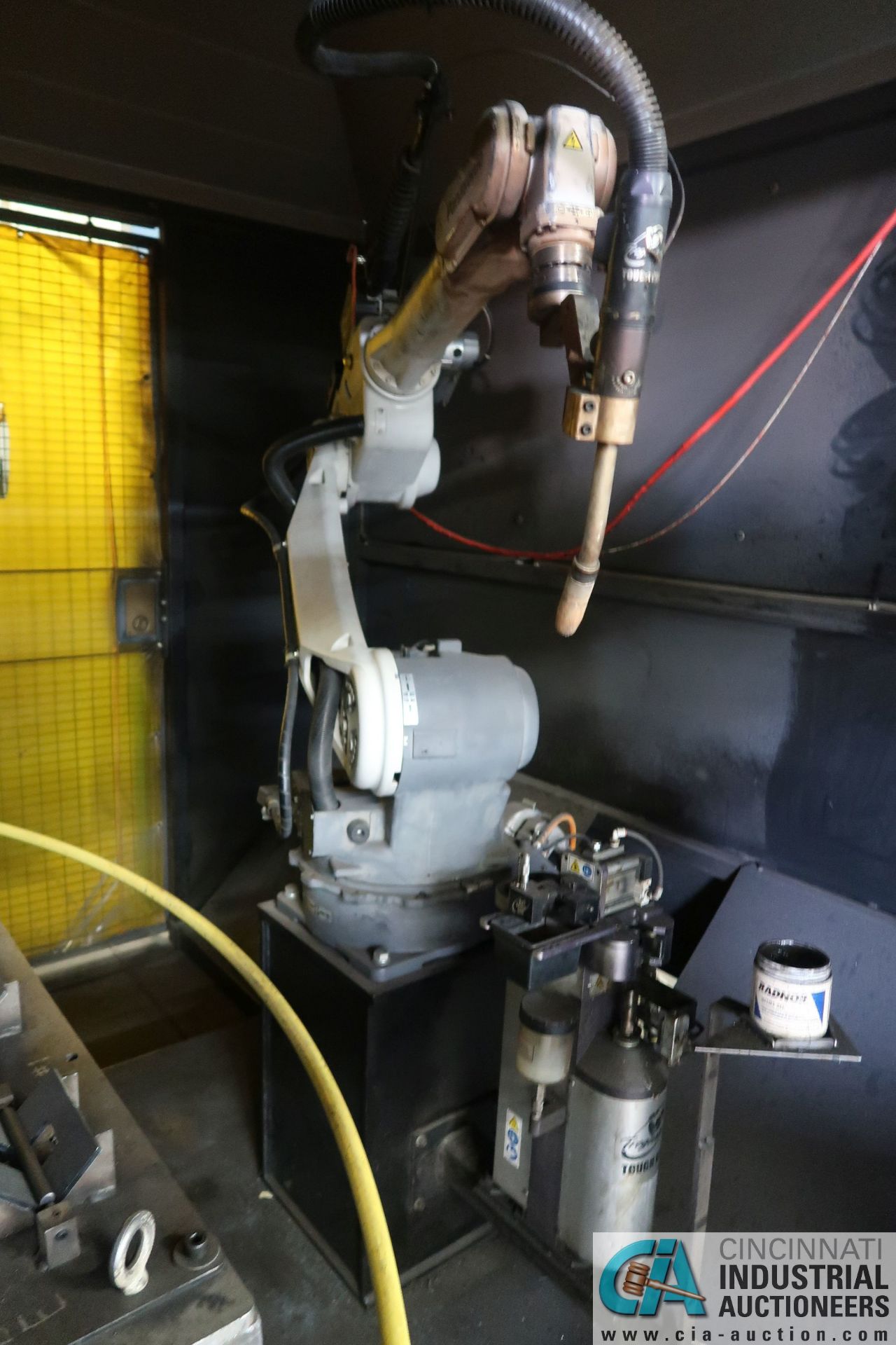 PREFORM ARC ROBOTIC WELDING CELL W/ PANASONIC MODEL YA-1 SIX-AXIS ROBOTIC WELDER; PANASONIC MODEL - Image 4 of 22