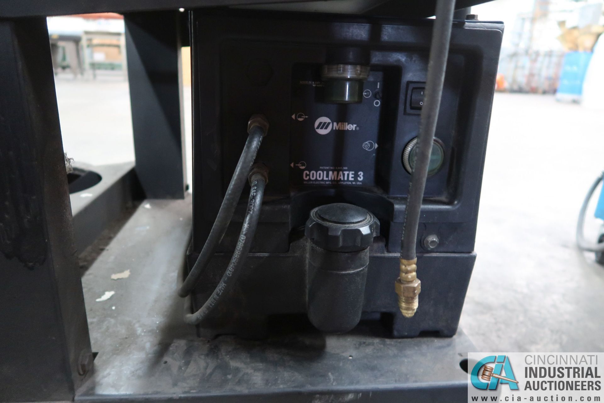 350 AMP MILLER INVISION 354MP WELDER; S/N LC464068, W/ MILLER COOLMATE 3 - Image 6 of 8