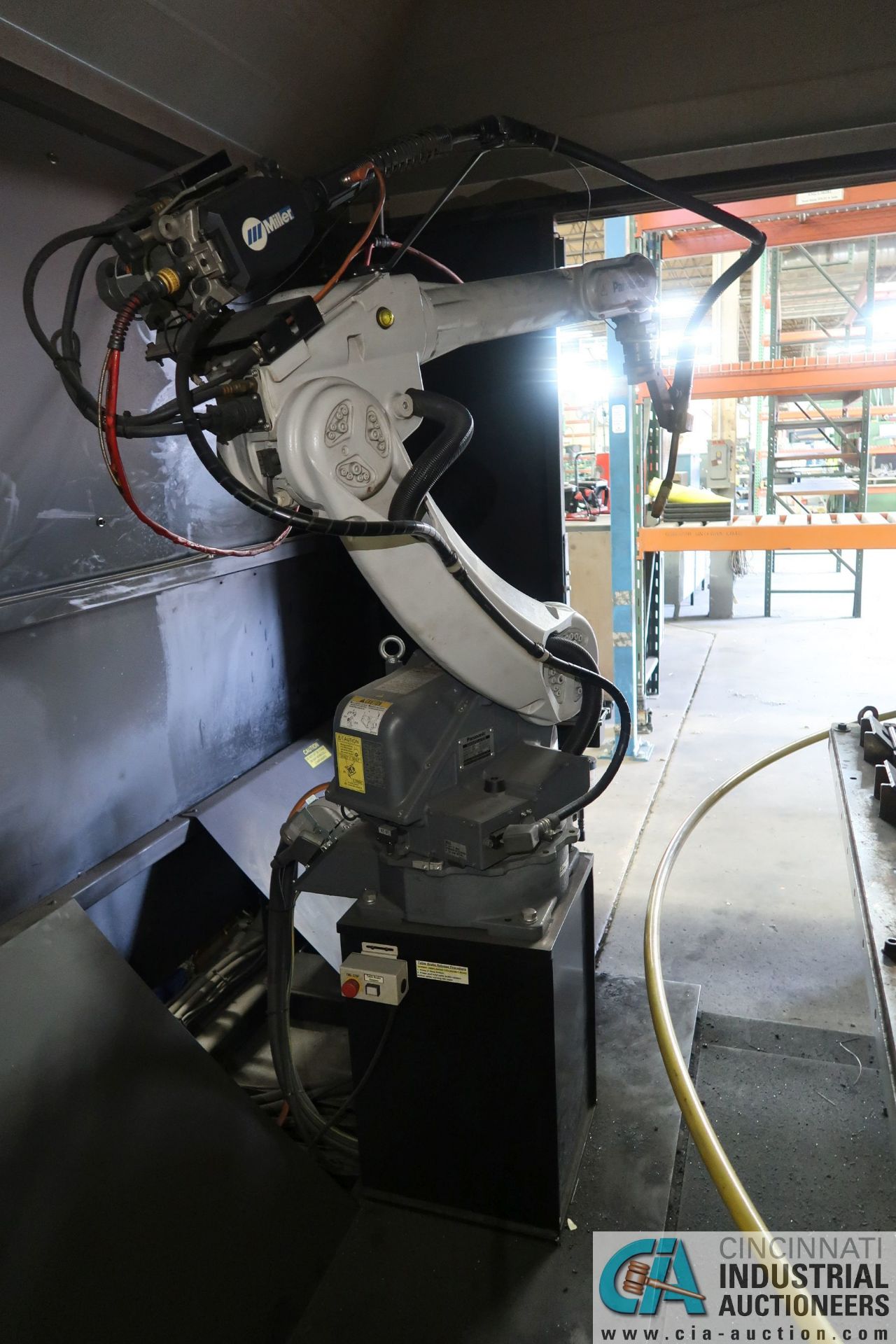 PREFORM ARC ROBOTIC WELDING CELL W/ PANASONIC MODEL YA-1 SIX-AXIS ROBOTIC WELDER; PANASONIC MODEL - Image 17 of 22