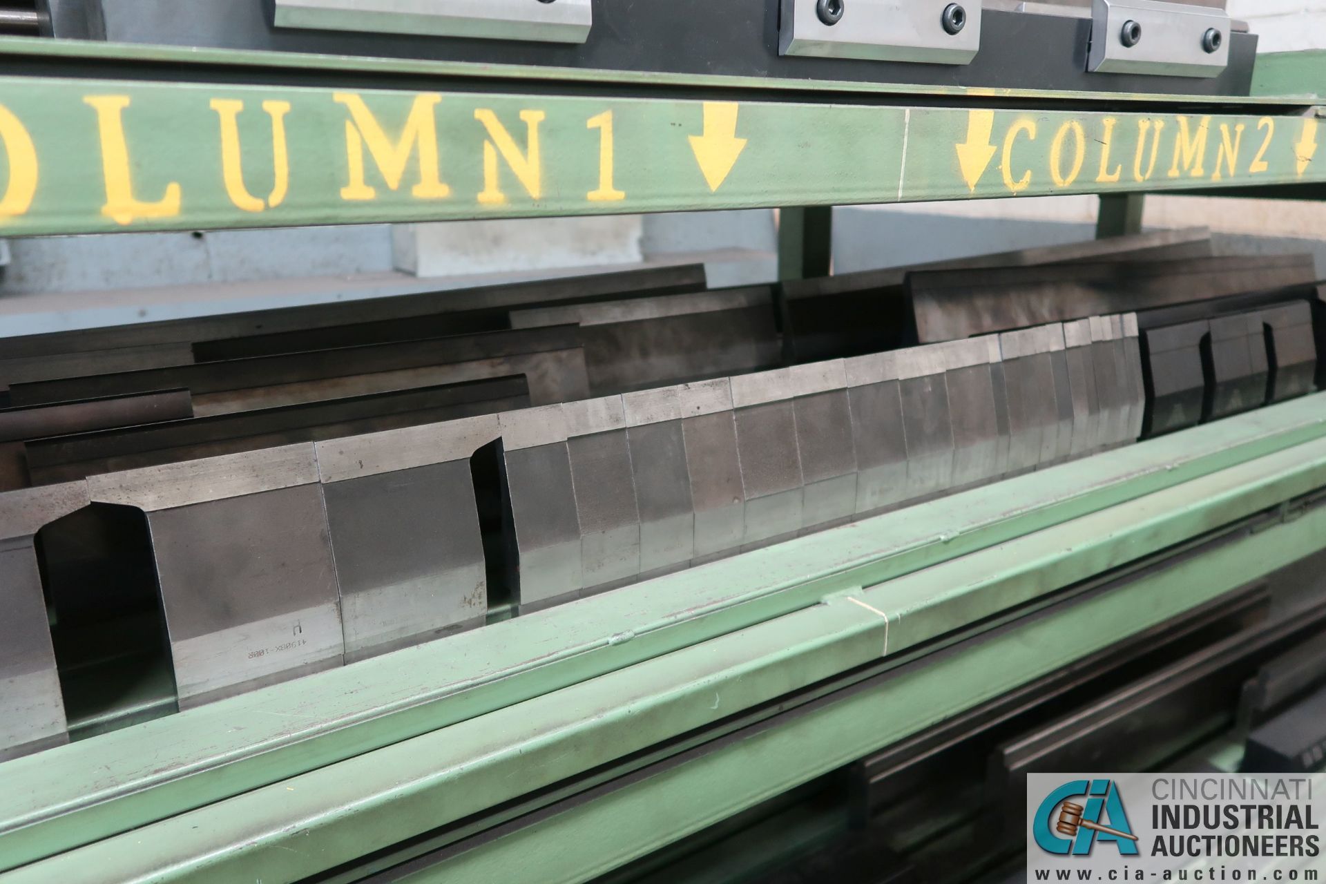 (LOT) (155) PRESS BRAKE DIES, PUNHCES AND FIXTURE3S WITH RACK - Image 5 of 14