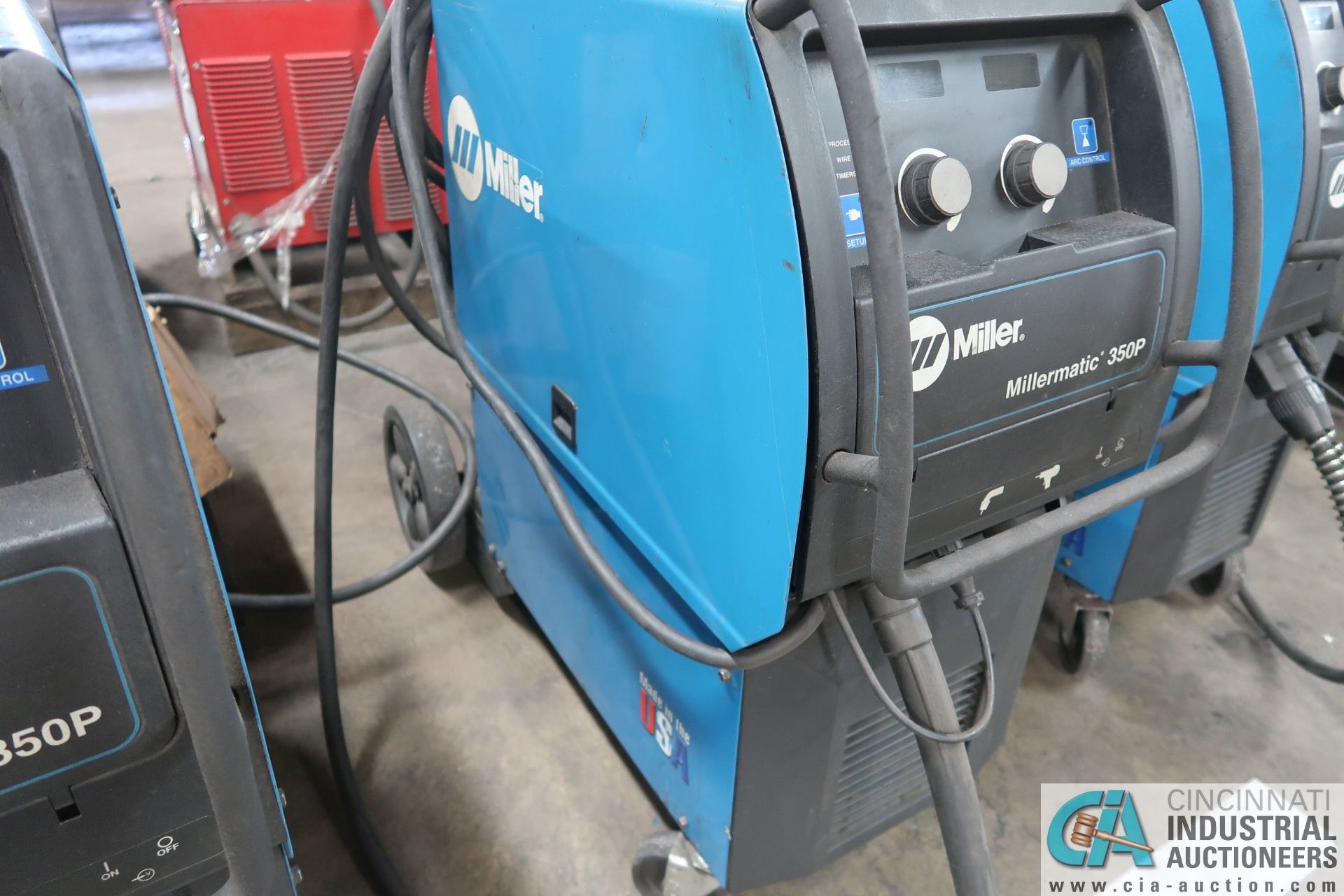 350 AMP MILLER MILLERMATIC 350P WELDER; S/N MB280587N - Image 3 of 5