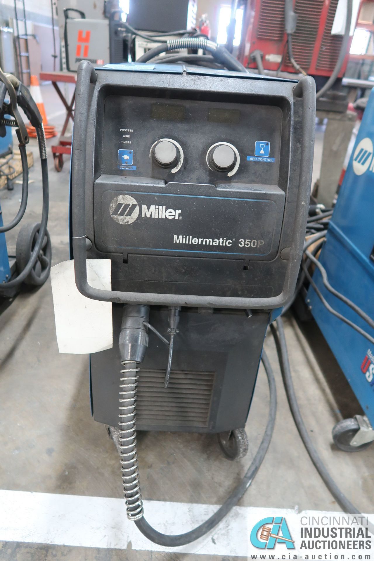 350 AMP MILLER MILLERMATIC 350P WELDER; S/N MC082087N