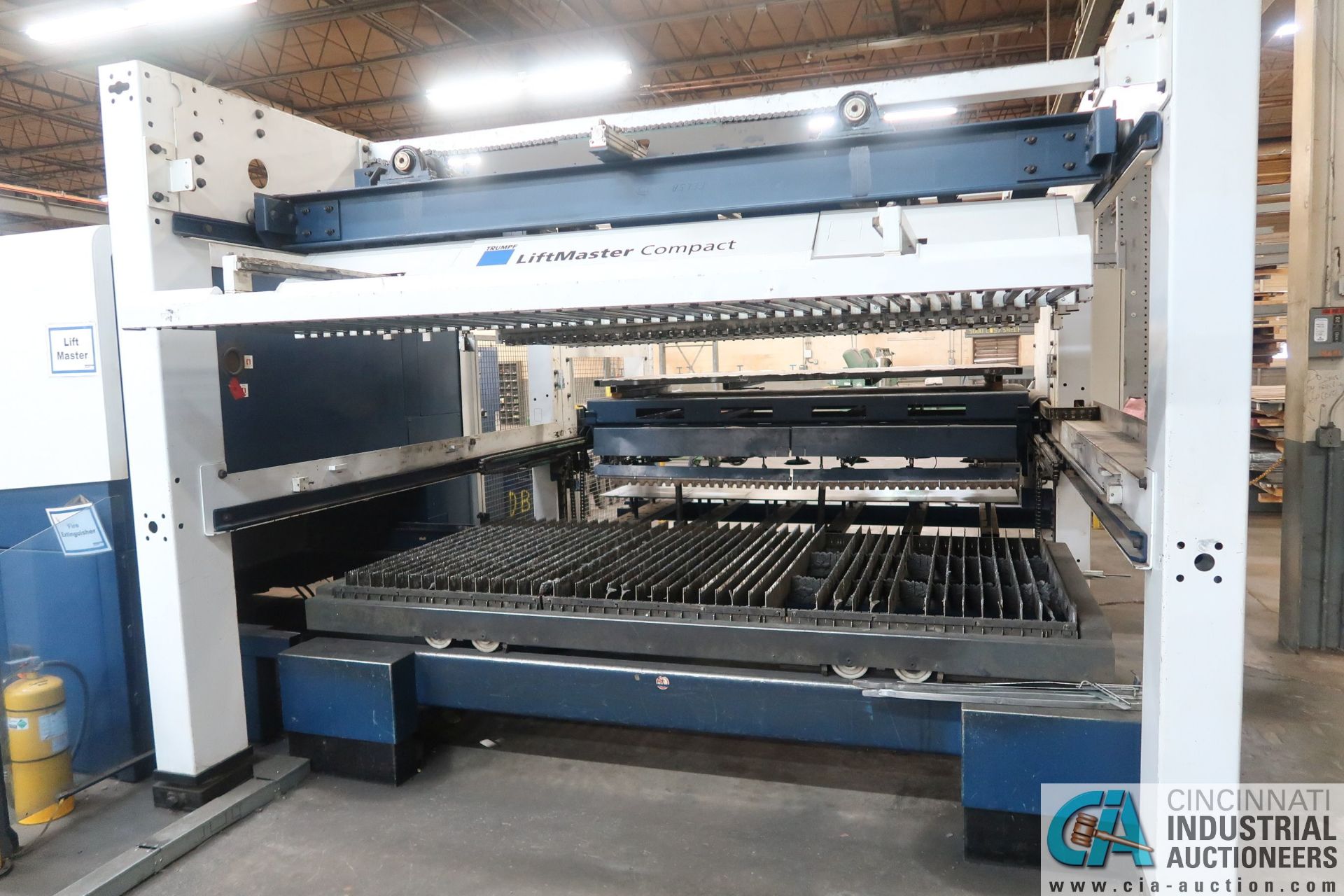 **TRUMPF LIFT-MASTER COMPACT SHEET LOADING SYSTEM W/ (6) 60" X 120" PALLETS **SUBJECT TO OVERALL BID