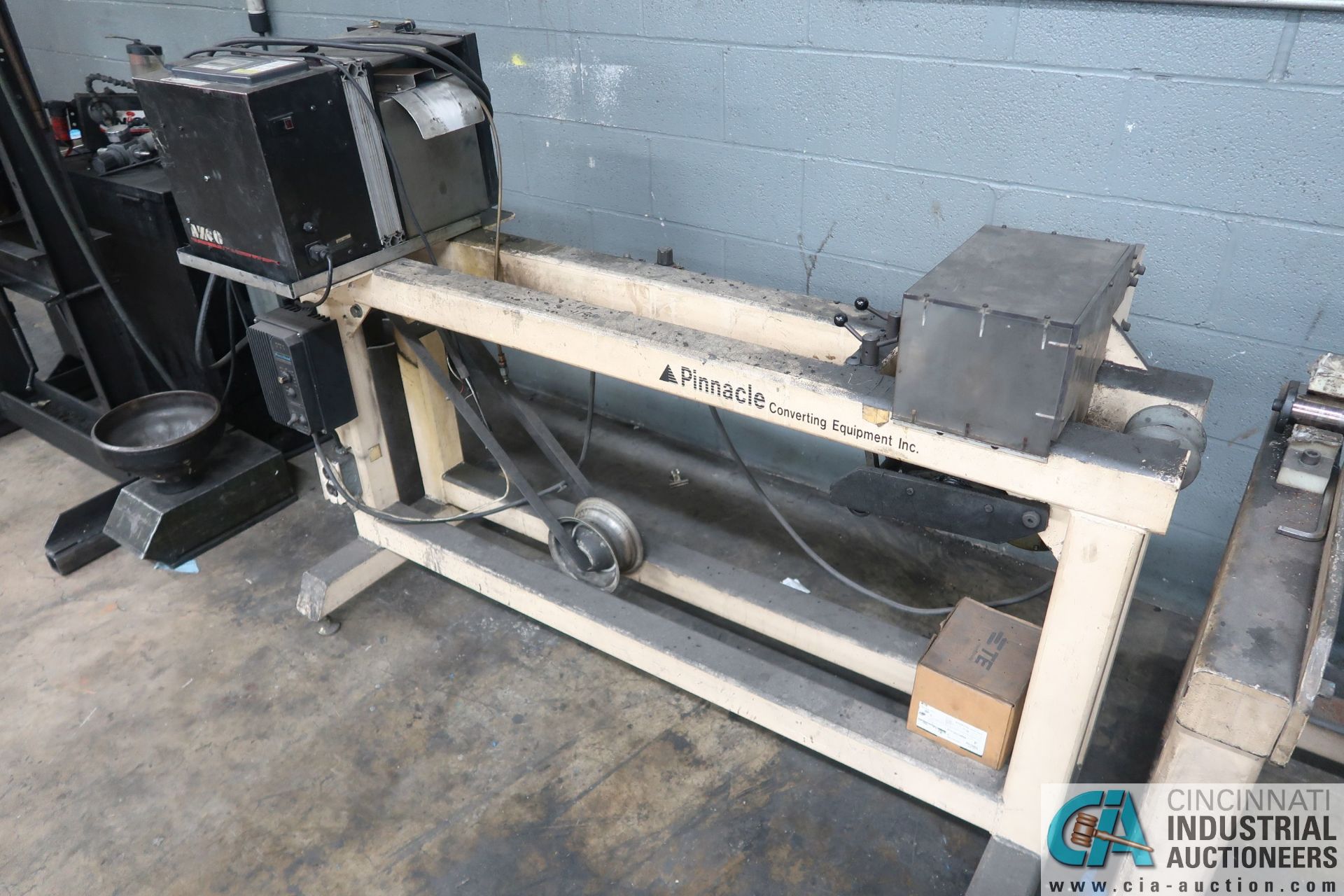 PINNACLE RING MACHINE W/ FEEDER & ROLLER - Image 8 of 9