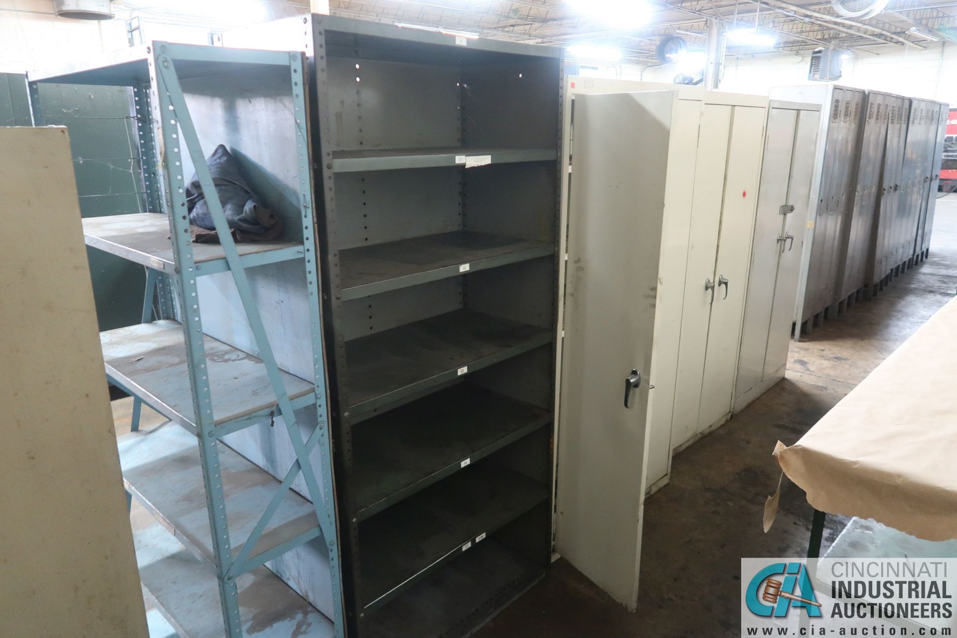 MISC. TWO-DOOR STEEL CABINETS - Image 2 of 2