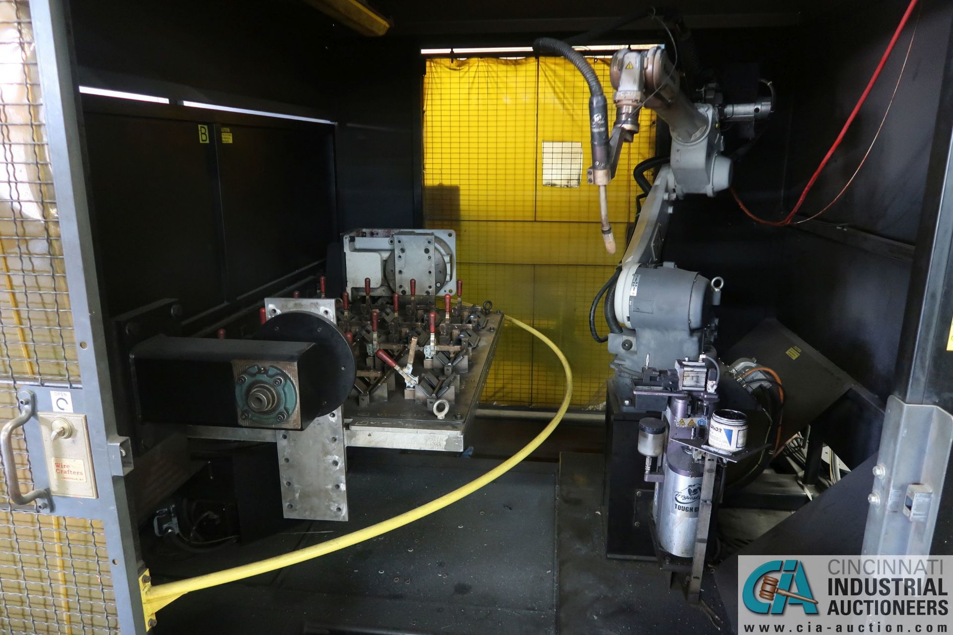 PREFORM ARC ROBOTIC WELDING CELL W/ PANASONIC MODEL YA-1 SIX-AXIS ROBOTIC WELDER; PANASONIC MODEL - Image 3 of 22