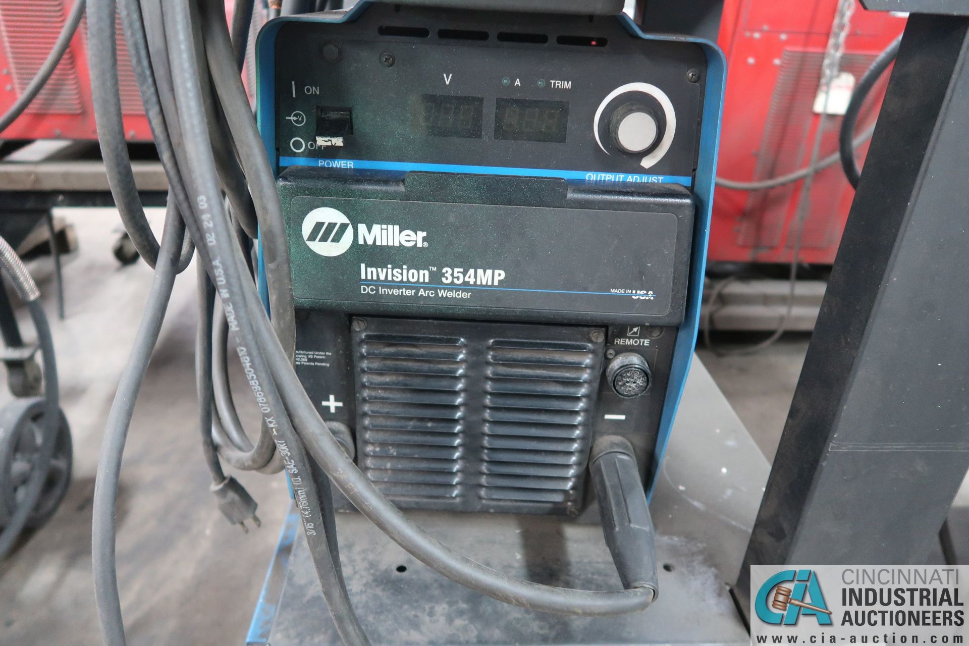 350 AMP MILLER INVISION 354MP WELDER; S/N LC464068, W/ MILLER COOLMATE 3 - Image 2 of 8