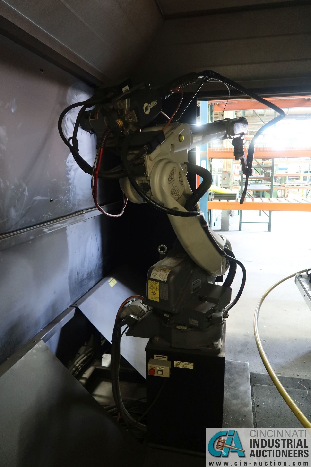 PREFORM ARC ROBOTIC WELDING CELL W/ PANASONIC MODEL YA-1 SIX-AXIS ROBOTIC WELDER; PANASONIC MODEL - Image 15 of 22