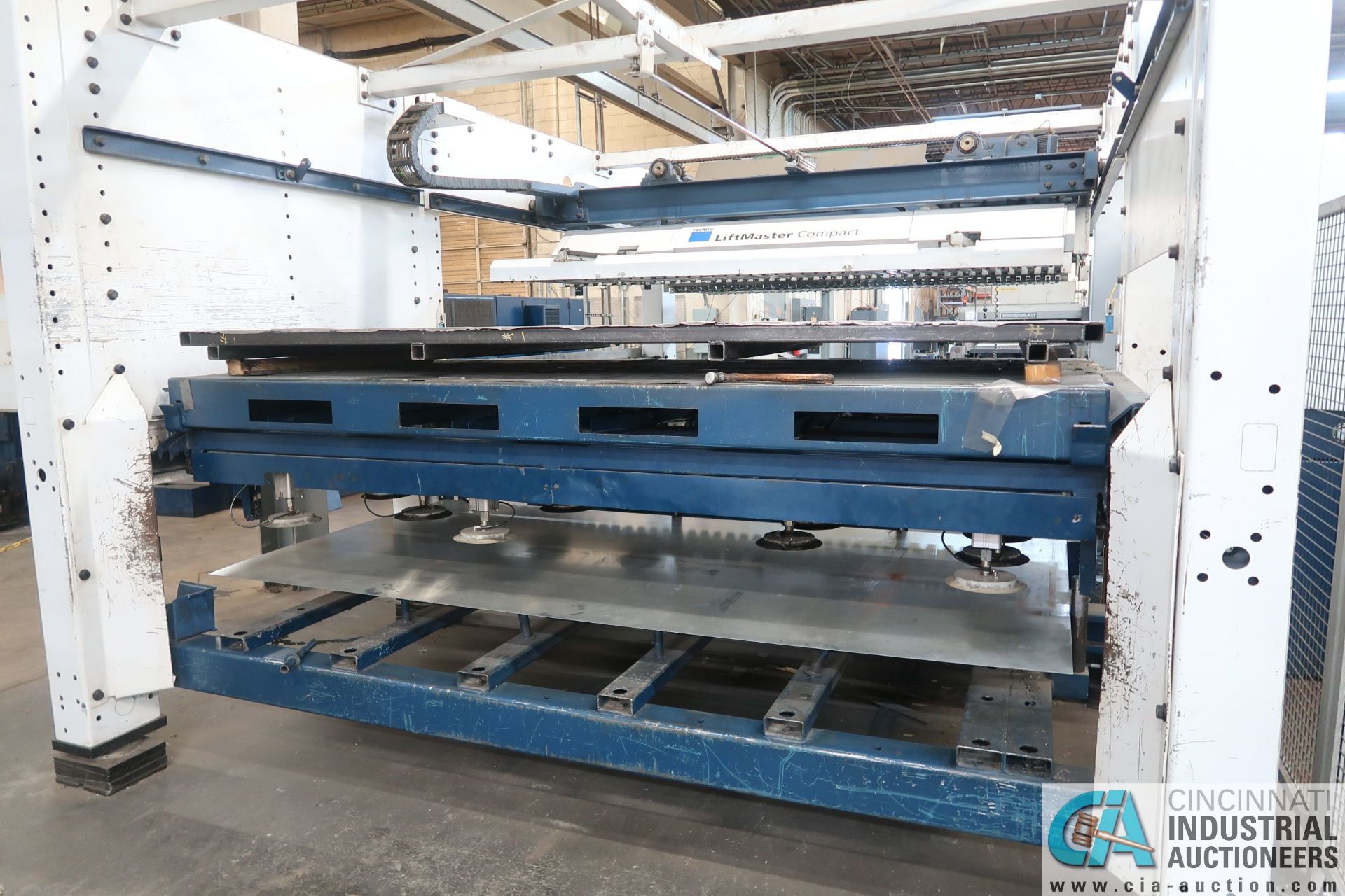 **TRUMPF LIFT-MASTER COMPACT SHEET LOADING SYSTEM W/ (6) 60" X 120" PALLETS **SUBJECT TO OVERALL BID - Image 2 of 6