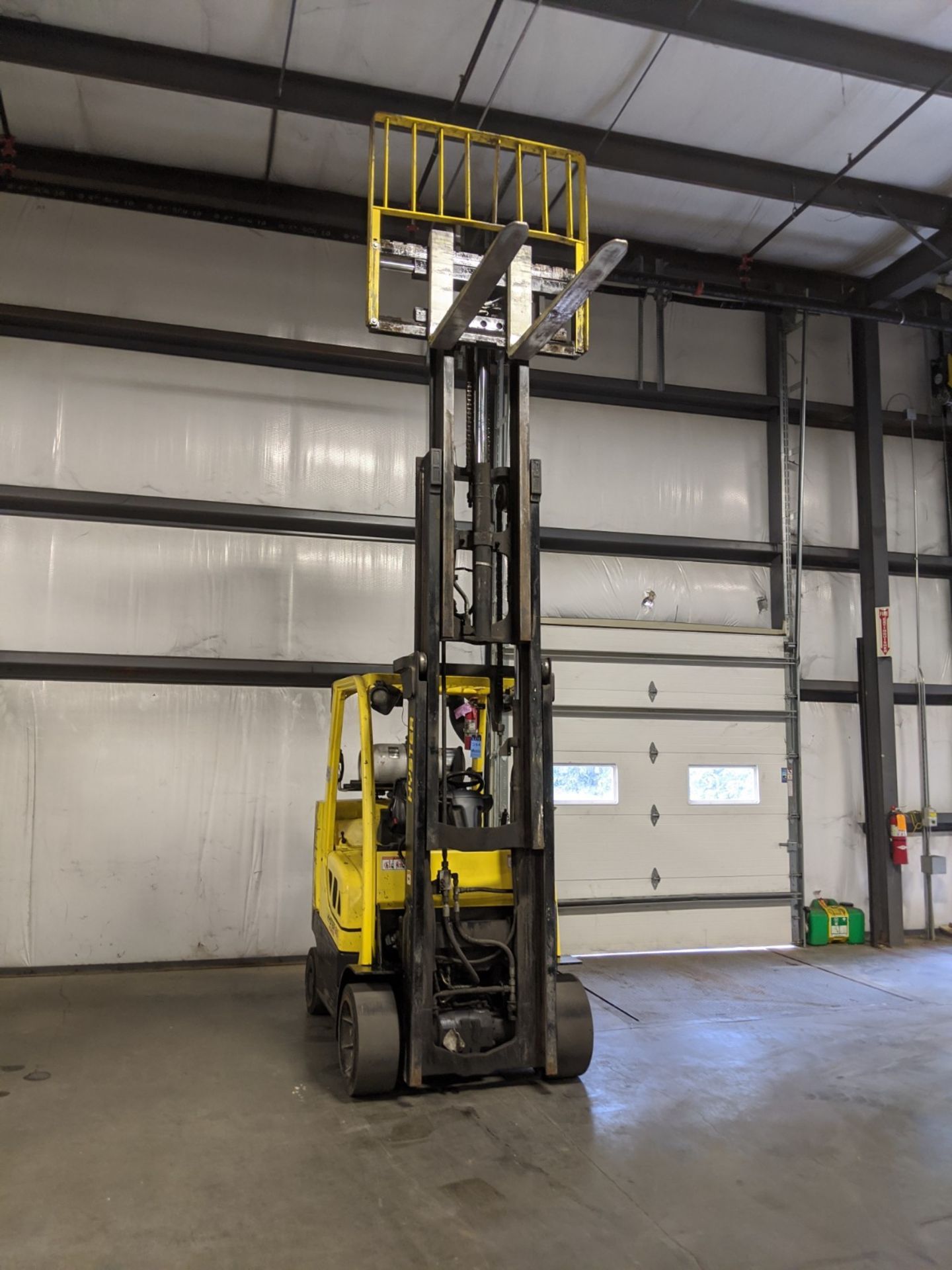 8,000 LB HYSTER MODEL S80FT-BCS LP GAS CUSHION TIRE LIFT TRUCK; S/N H004V02625L - Image 8 of 8