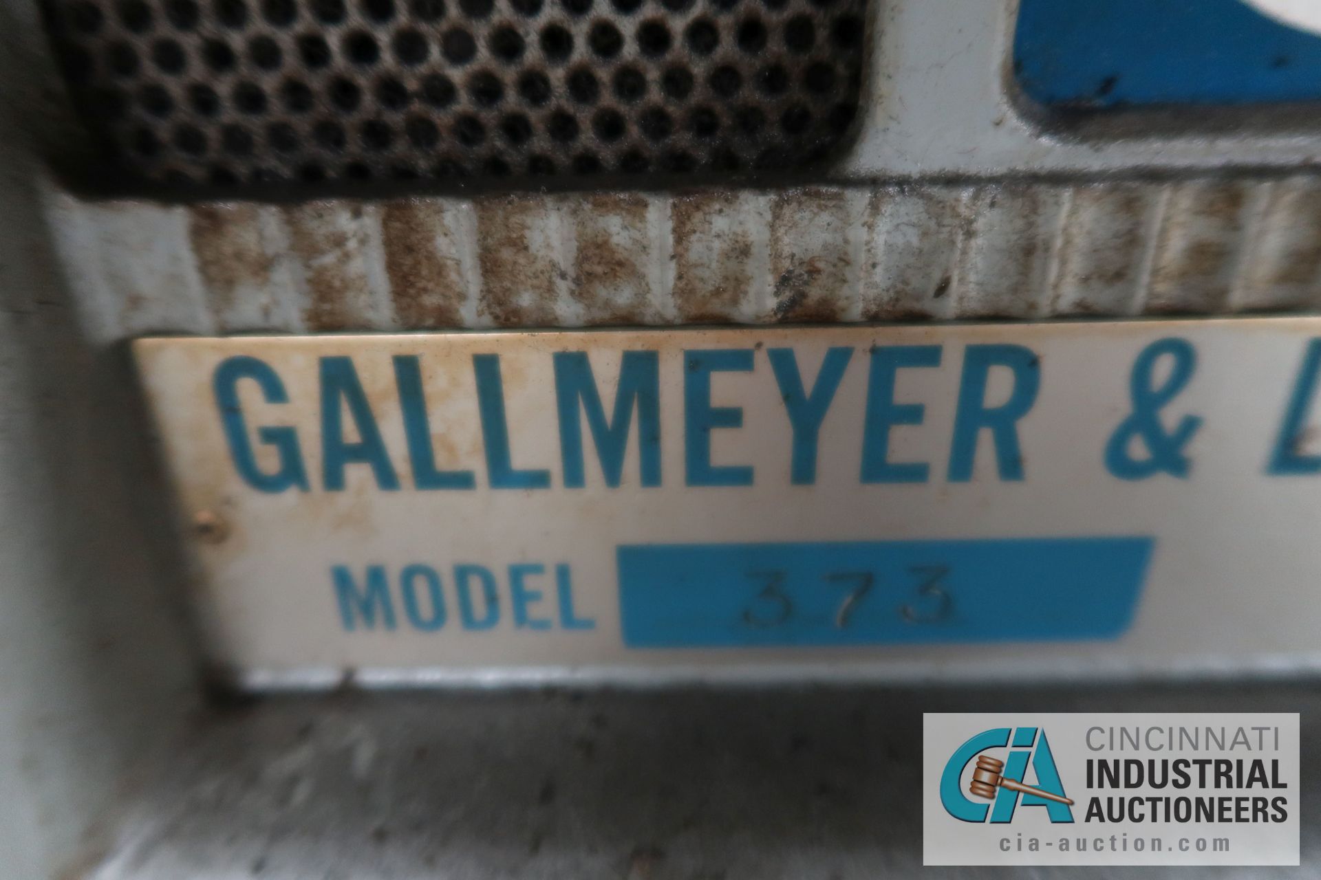 12" X 24" GALLMEYER AND LIVINGSTON MODEL 373 HYDRAULIC SURFACE GRINDER; S/N 373-404, 12" X 24" - Image 14 of 15