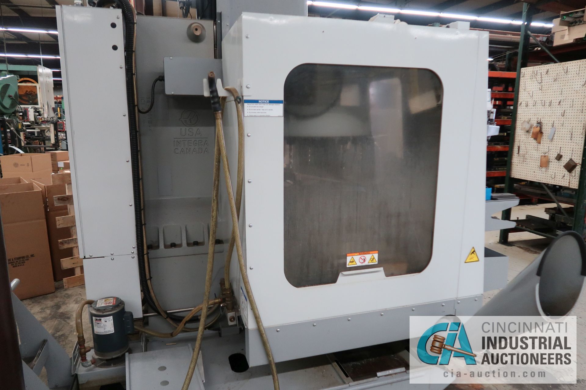 HAAS MODEL VF2B CNC VERTICAL MACHINING CENTER; Only 146 Cutting hours showing see last photo - Image 5 of 16