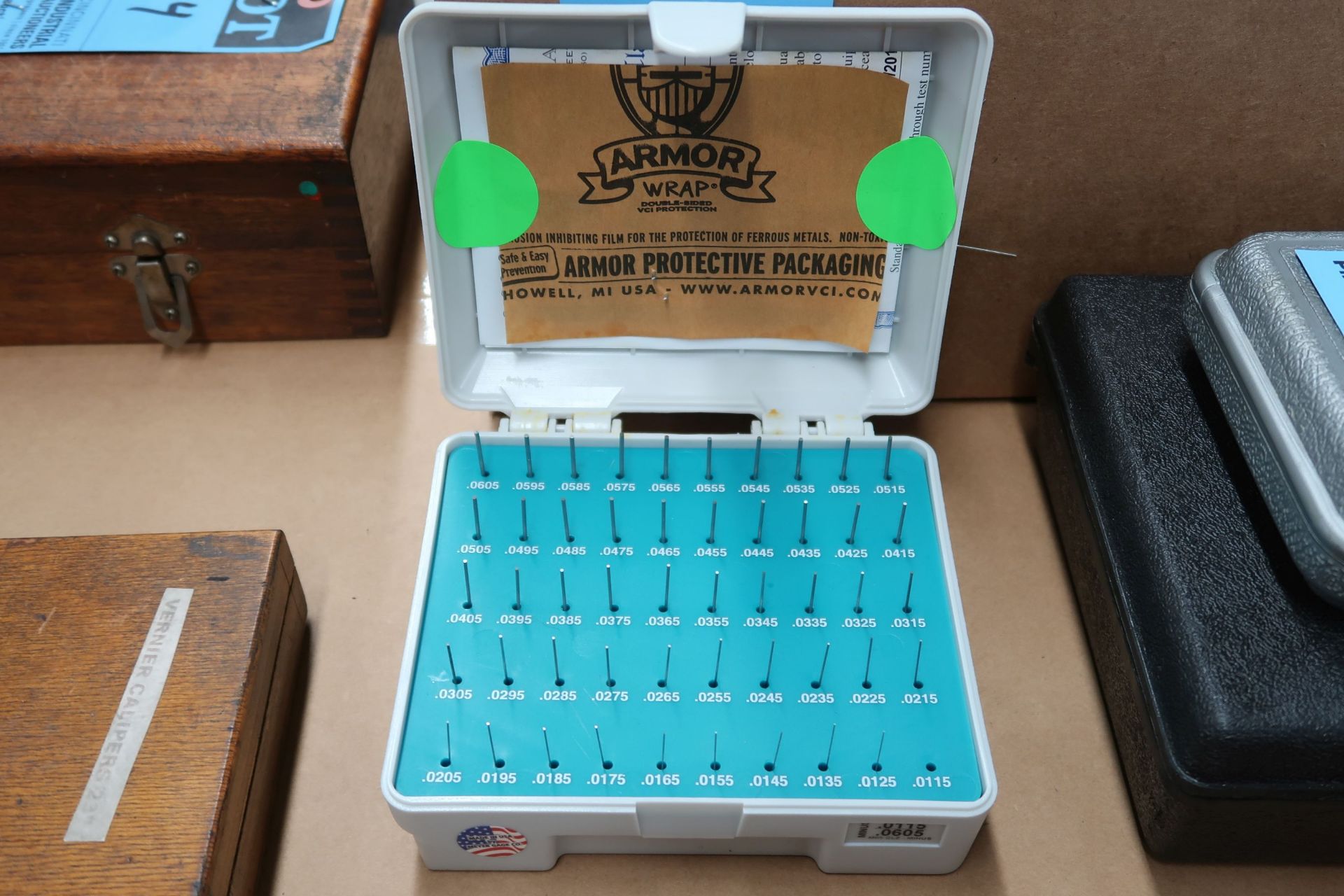 .0115" - .0605" MEYER PIN GAGE SET