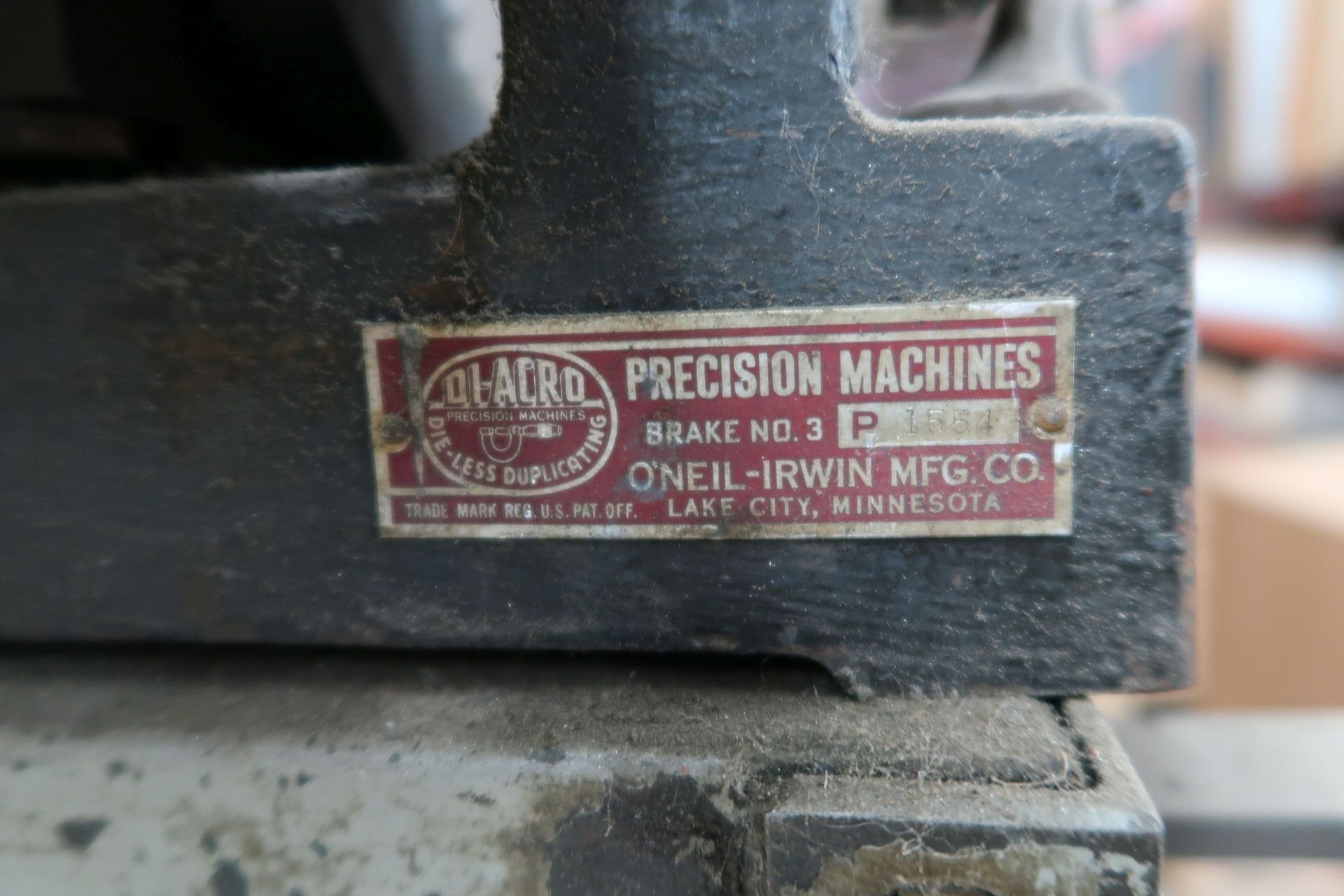 20" DIACRO NO. 3 MANUAL SHEET BENDER - Image 2 of 4