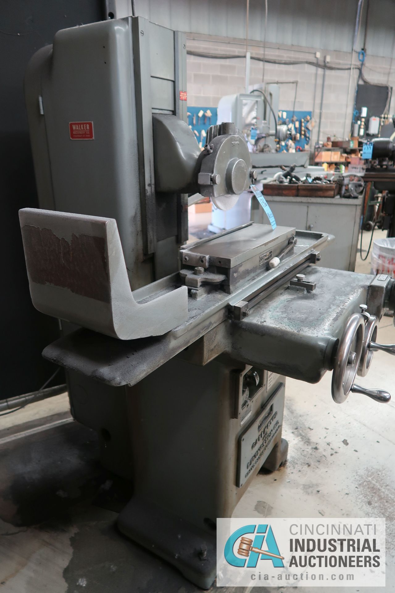 6" X 18" GALLMEYER AND LIVINGSTON MODEL 20 HAND FEED SURFACE GRINDER; S/N S-20159 *NEW 1965* - Image 5 of 7