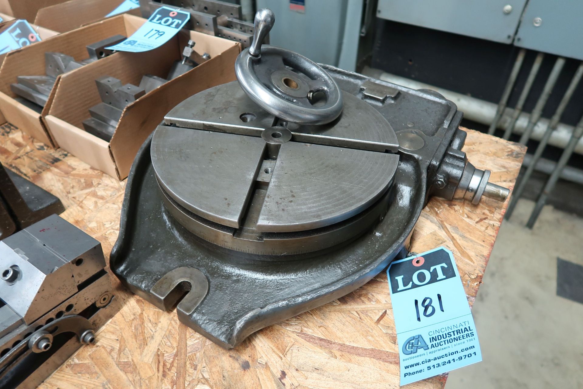 12" KEARNEY & TREKKER ROTARY TABLE