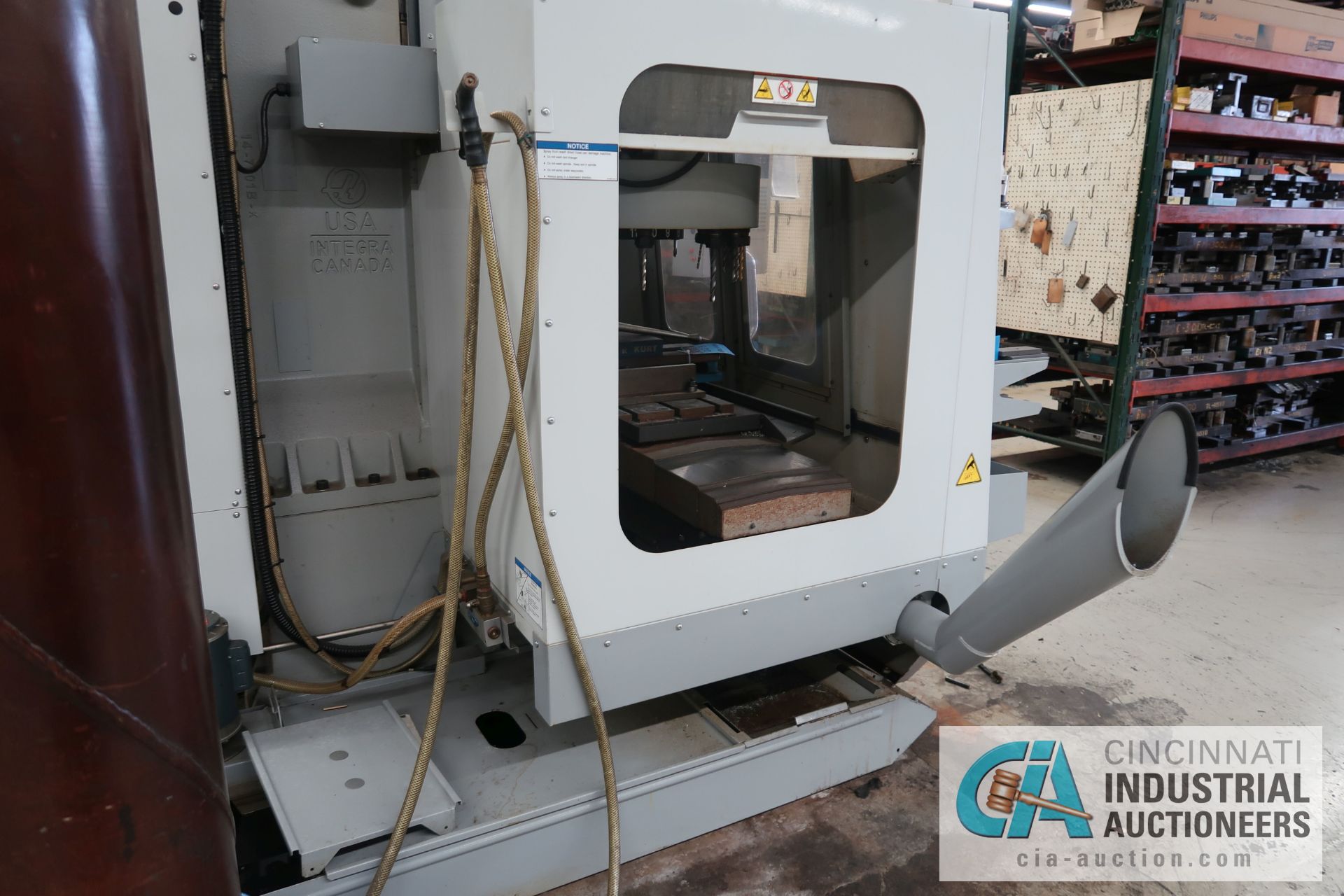 HAAS MODEL VF2B CNC VERTICAL MACHINING CENTER; Only 146 Cutting hours showing see last photo - Image 2 of 16