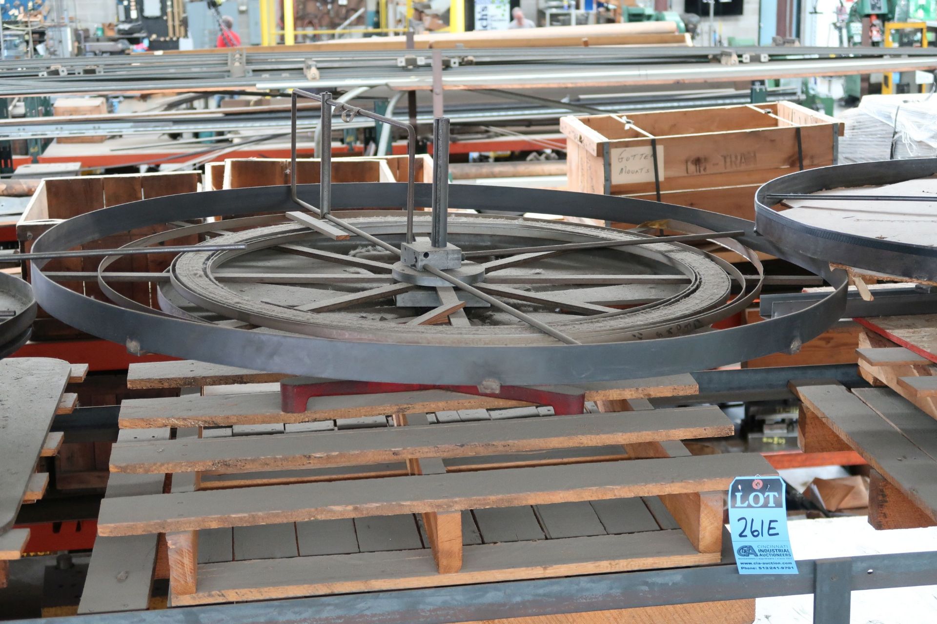 50" COIL FEEDING TURN TABLE