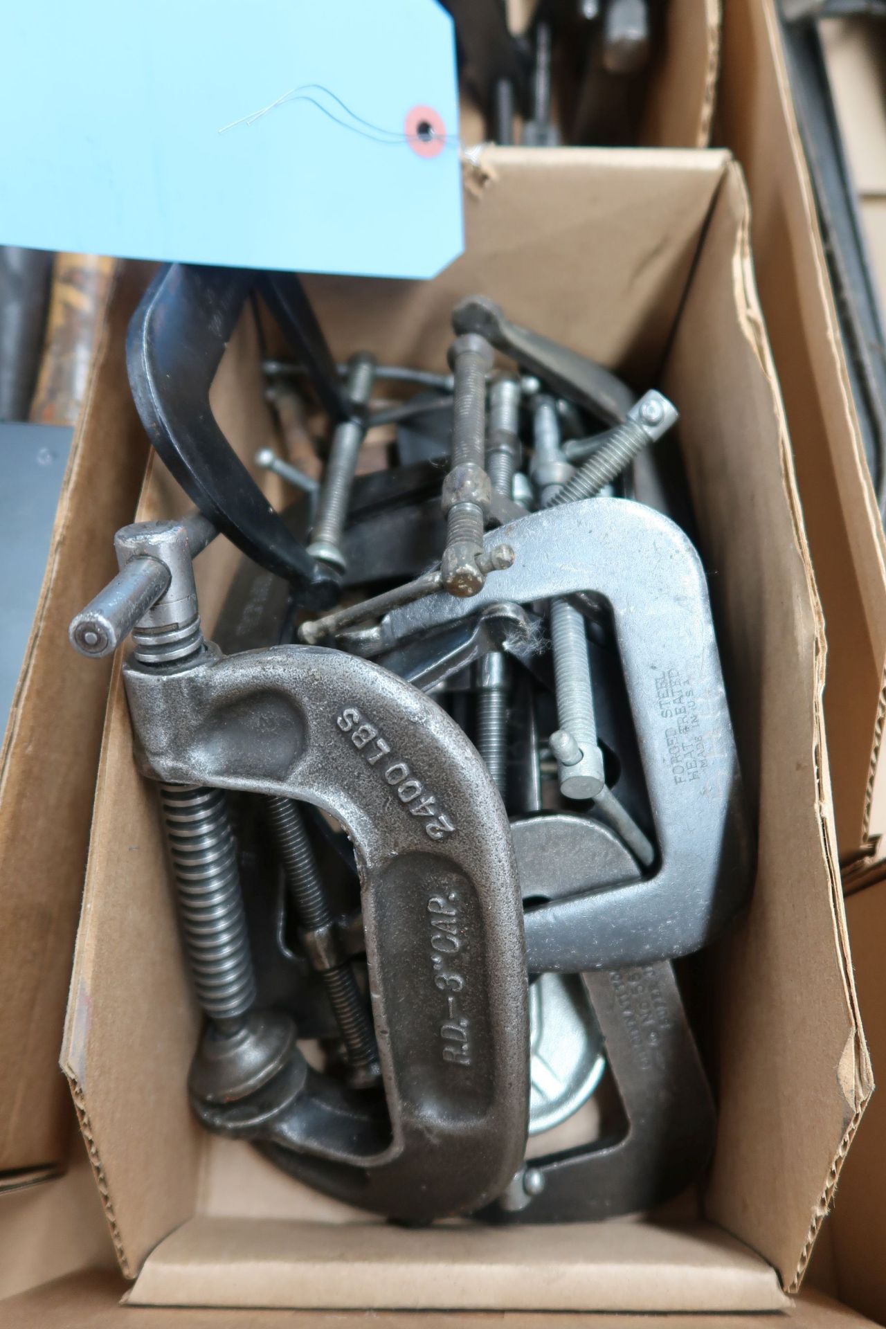 (LOT) MISC. C-CLAMPS