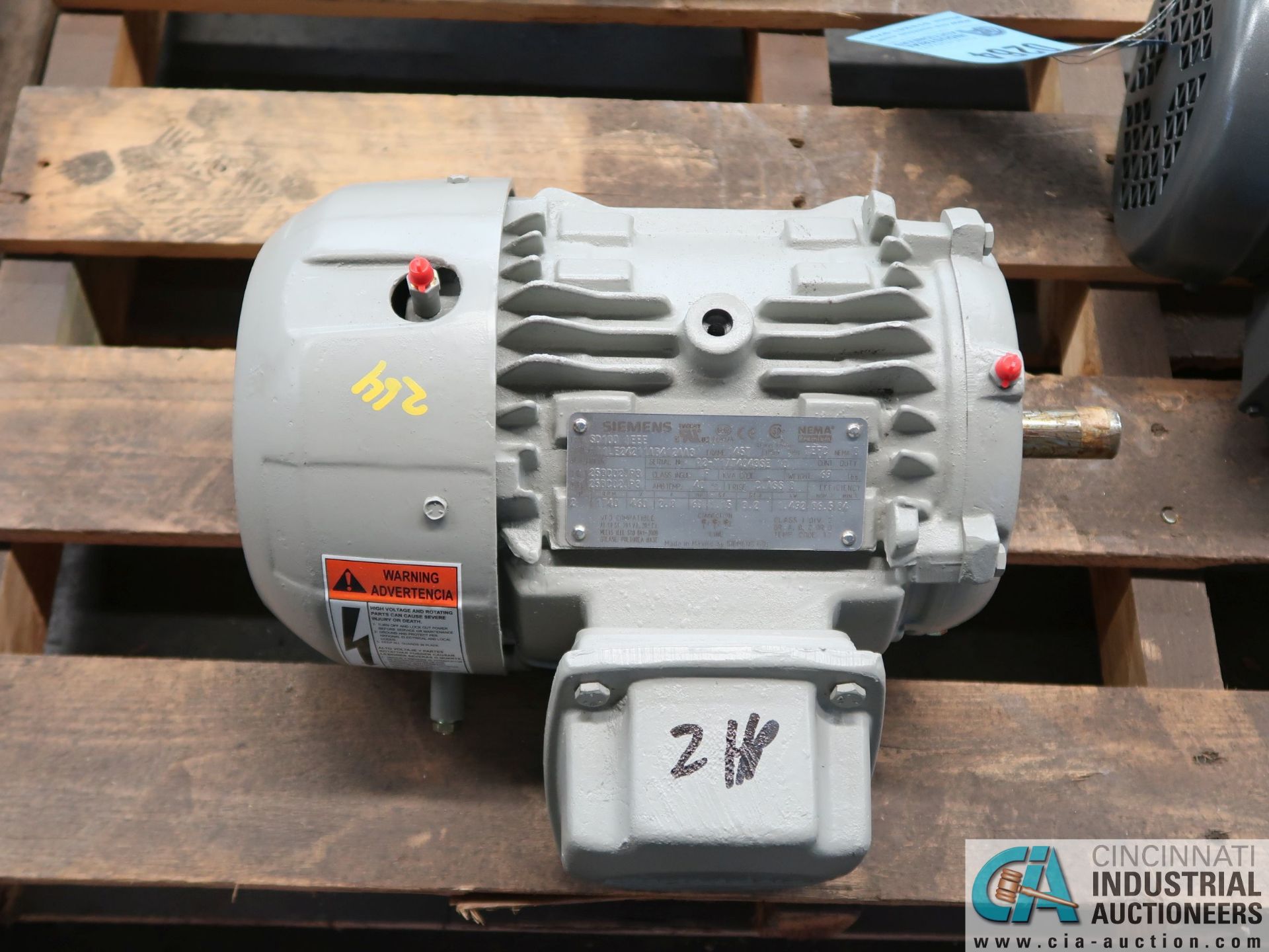 2 HP US MOTOR, BALDOR, SIEMENS ELECTRIC MOTORS (NEW) - Image 4 of 7