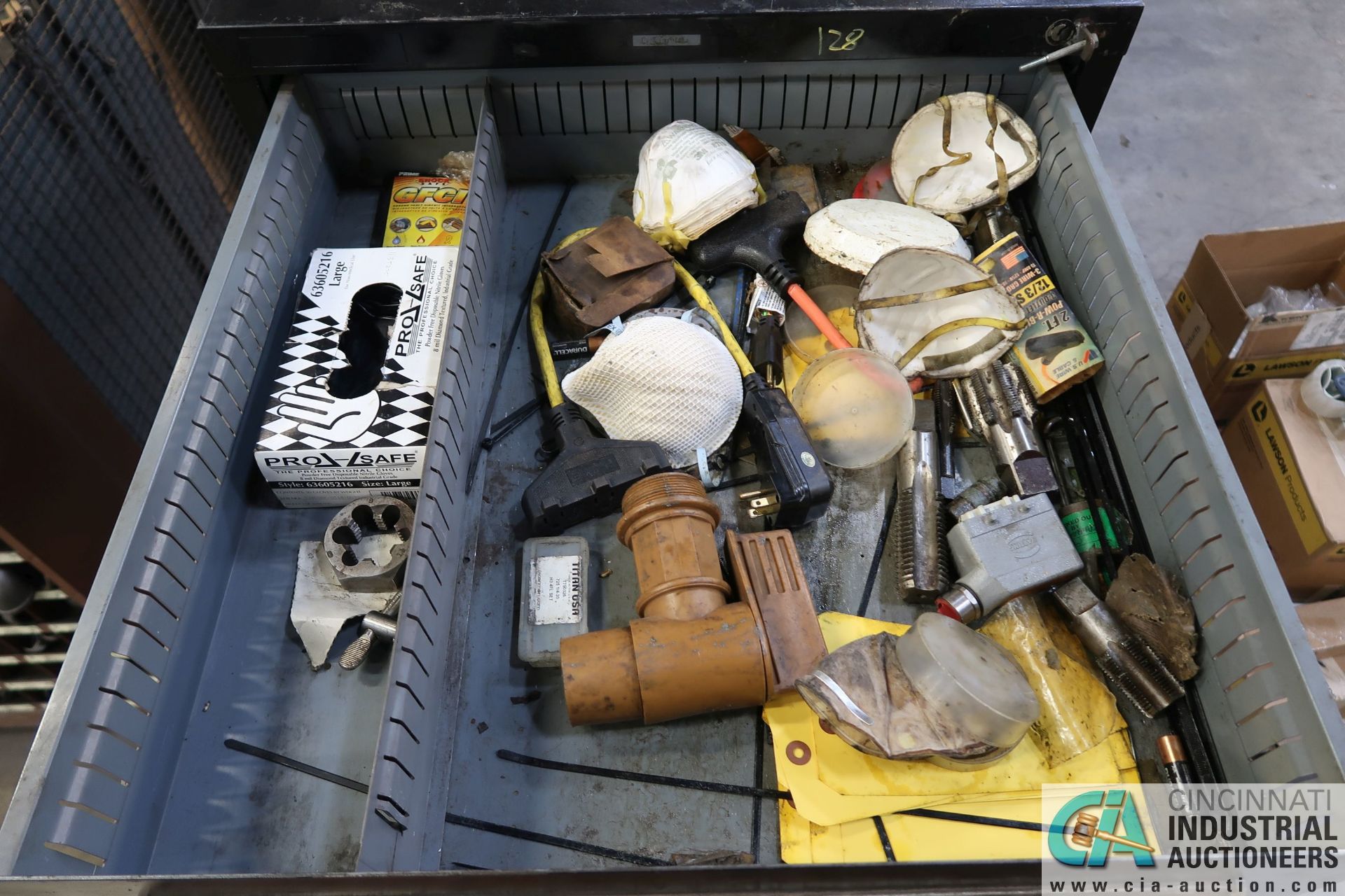 8-DRAWER HARDWARE CABINET WITH CONTENTS - Image 2 of 9