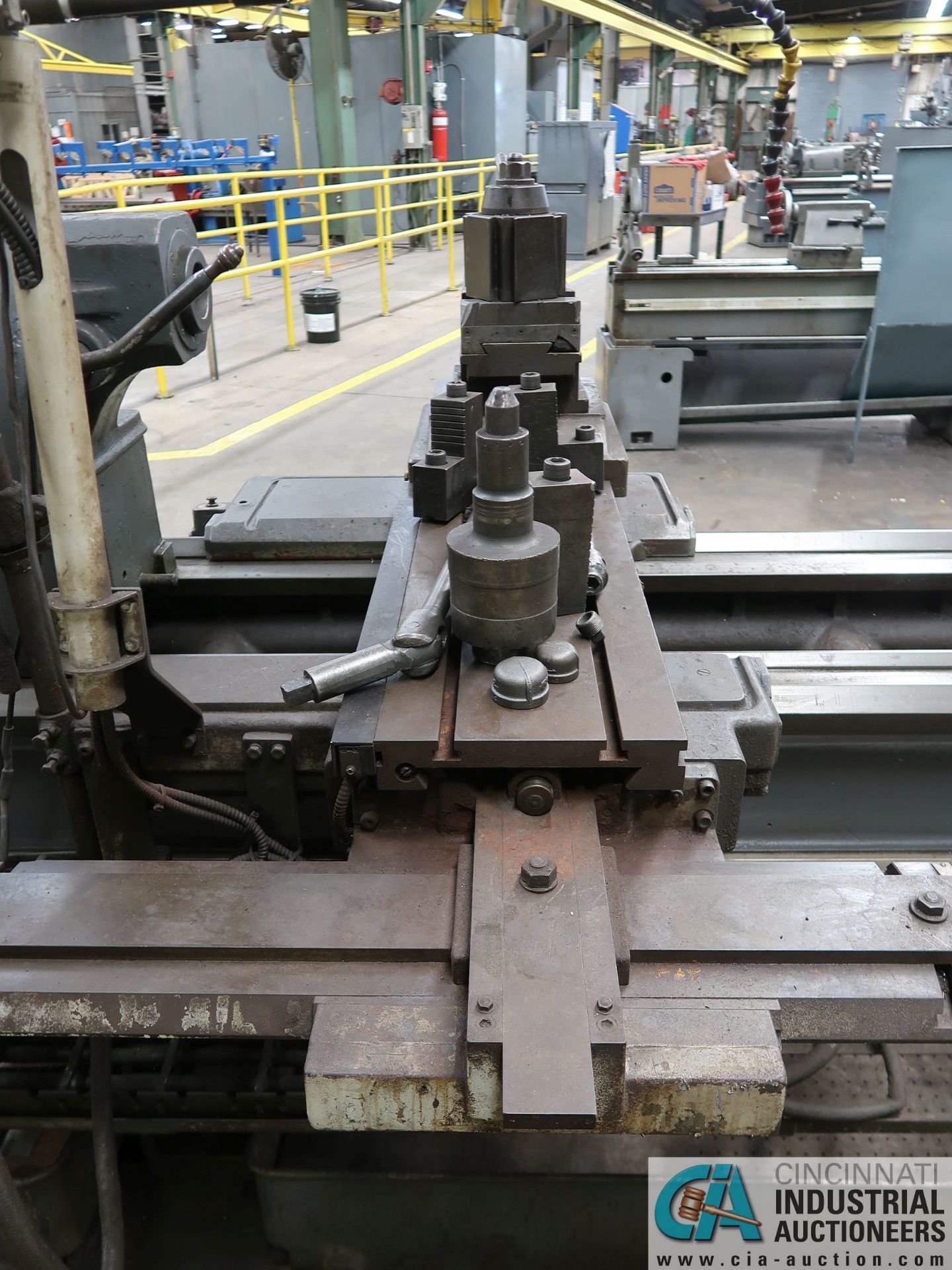 34" / 44" X 160" MAZAK MODEL 34-160 HEAVY DUTY GAP BED ENGINE LATHE; S/N 47566 - Missing Gap - Image 16 of 16