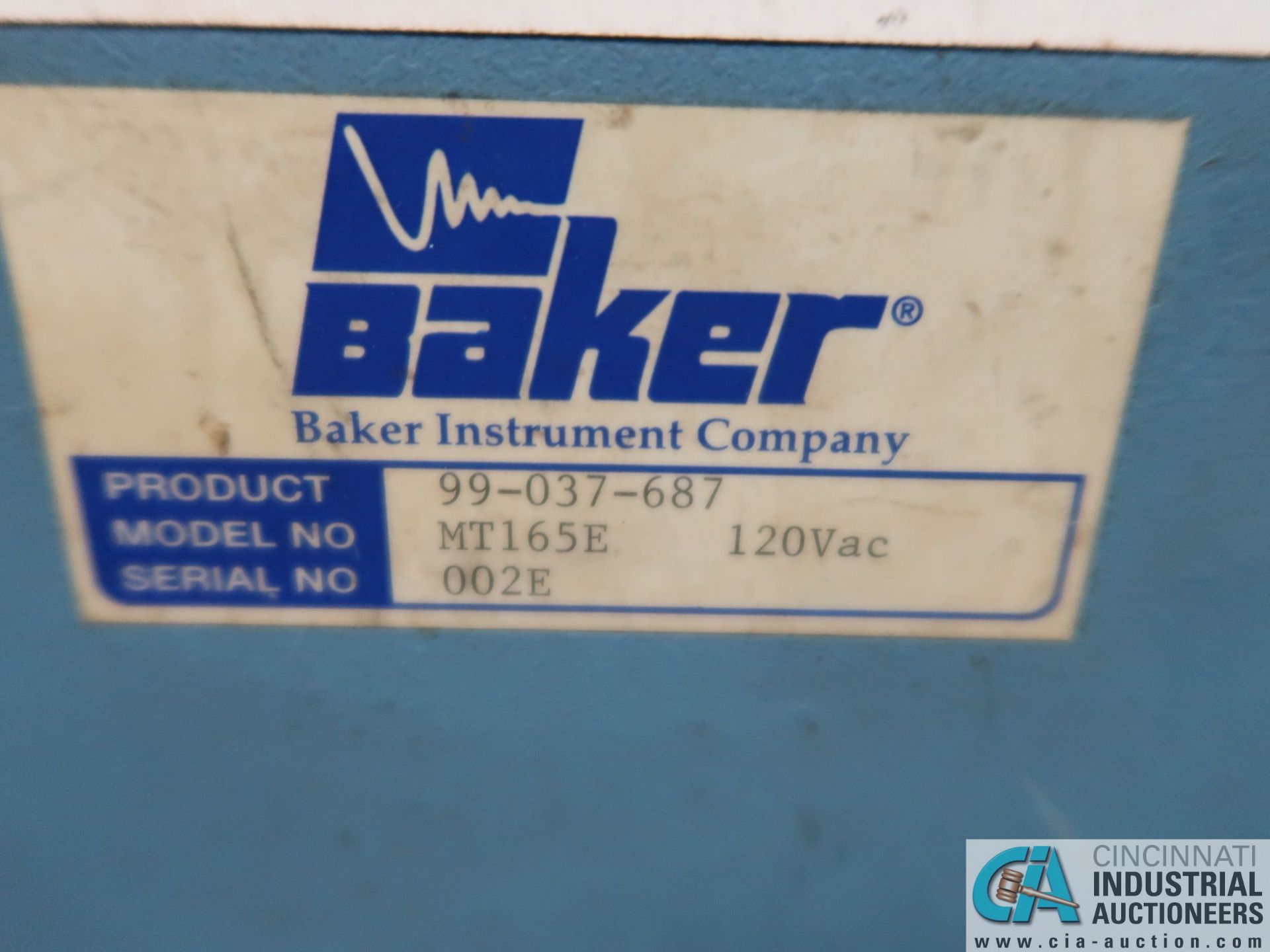 BAKER MODEL MT165E 15 KV SURGE / HIPOT TESTER; S/N 002E - Image 5 of 5