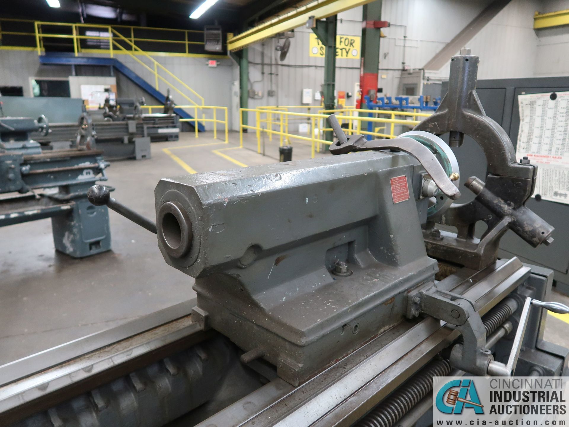 24" X 34" X 120" MAZAK MODEL 24-120 HEAVY DUTY GAP BED ENGINE LATHE; S/N 4778 - Missing Gap - Image 6 of 11