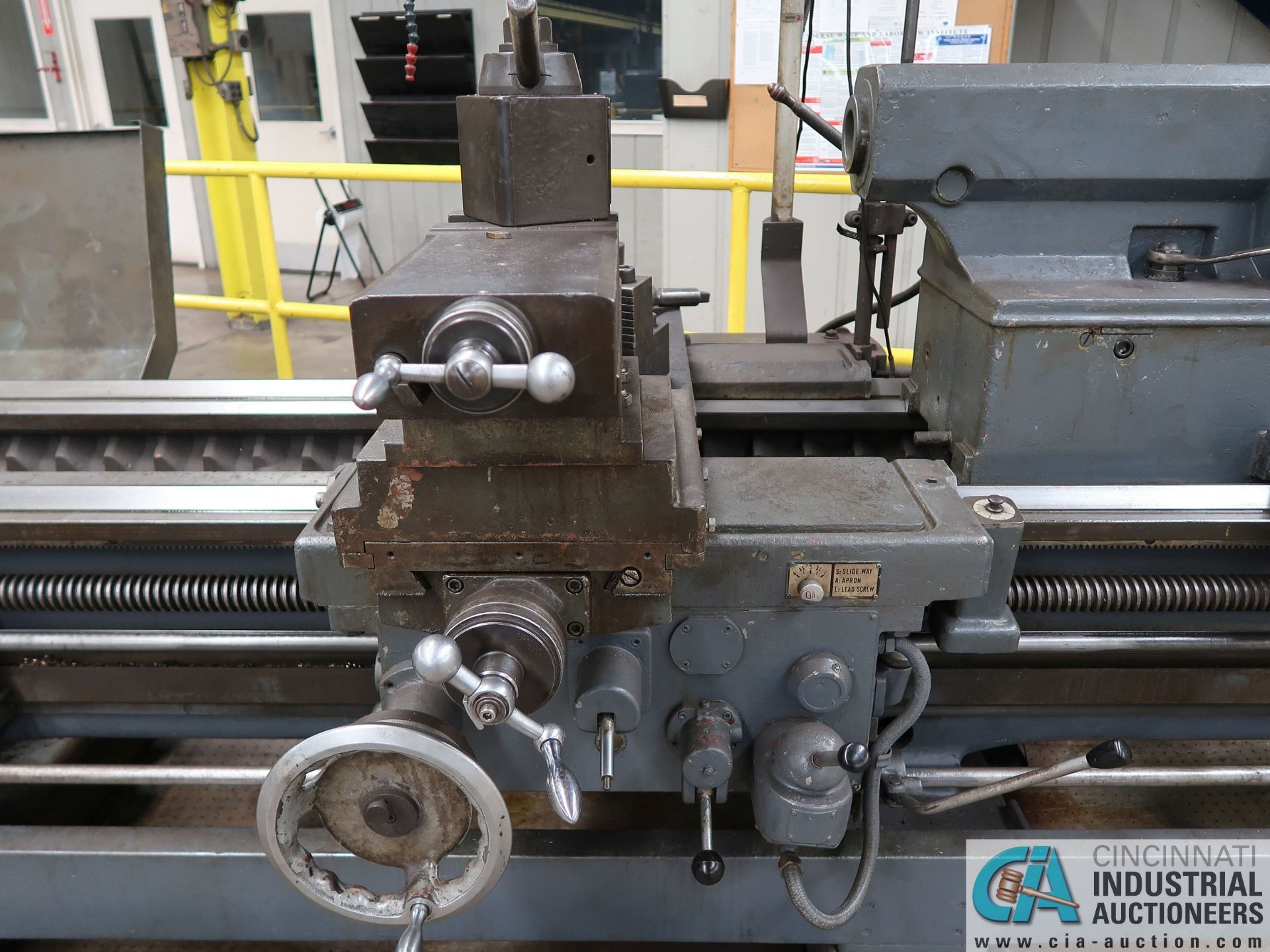 34" / 44" X 160" MAZAK MODEL 34-160 HEAVY DUTY GAP BED ENGINE LATHE; S/N 47566 - Missing Gap - Image 7 of 16