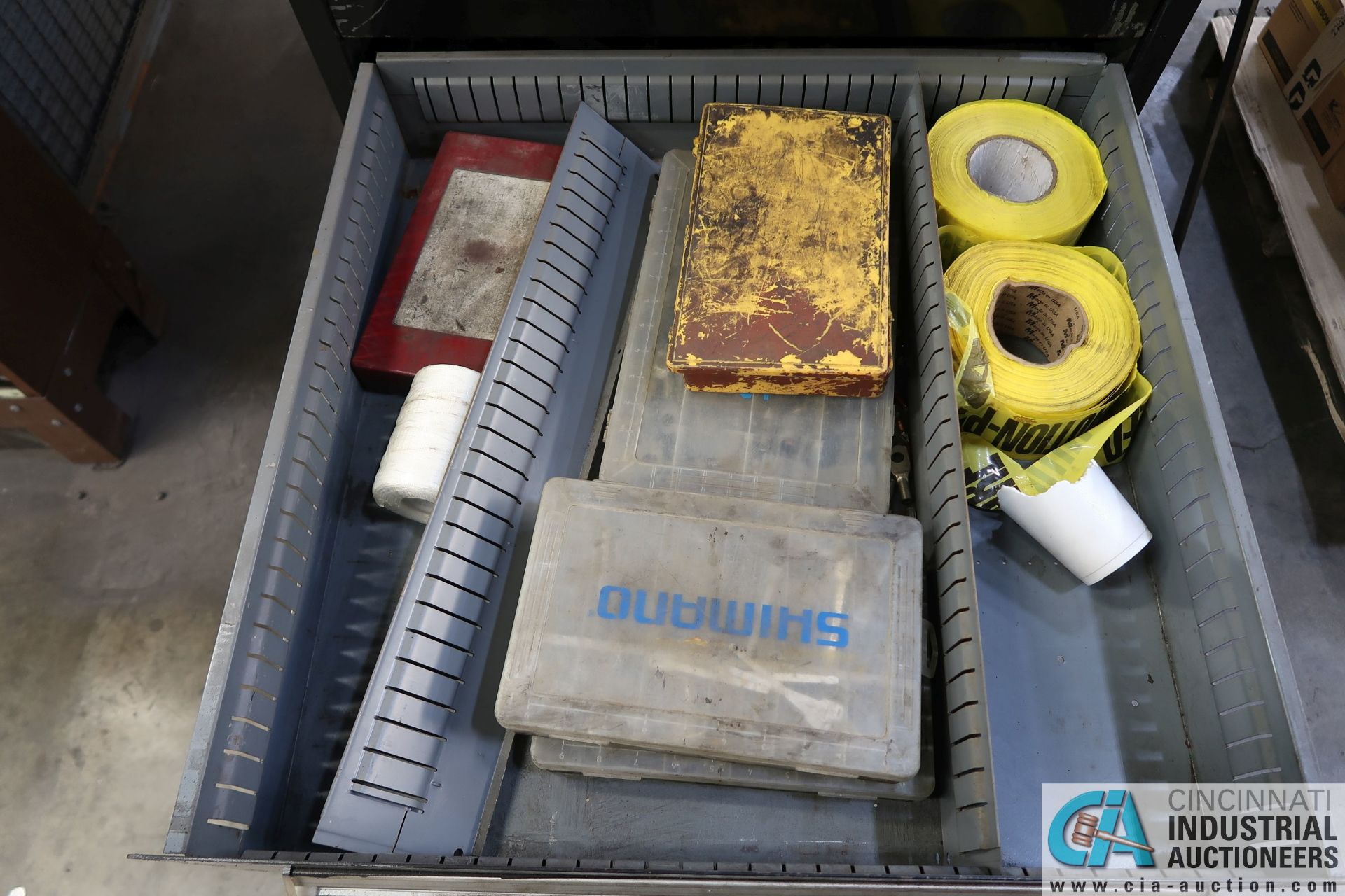 8-DRAWER HARDWARE CABINET WITH CONTENTS - Image 7 of 9