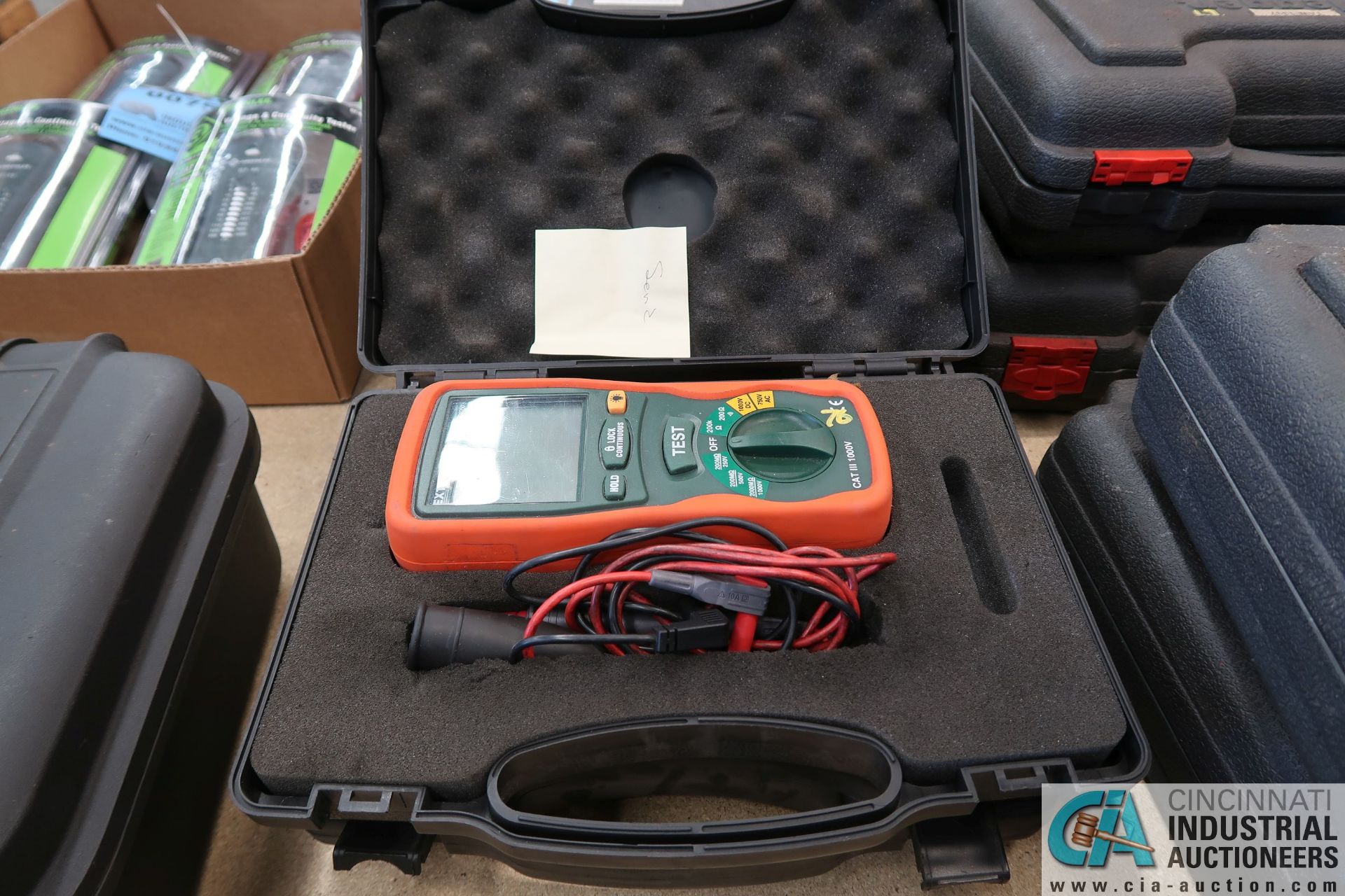 ENTECH MODEL 380260 DIGITAL MEGAHMMETER - Image 2 of 3