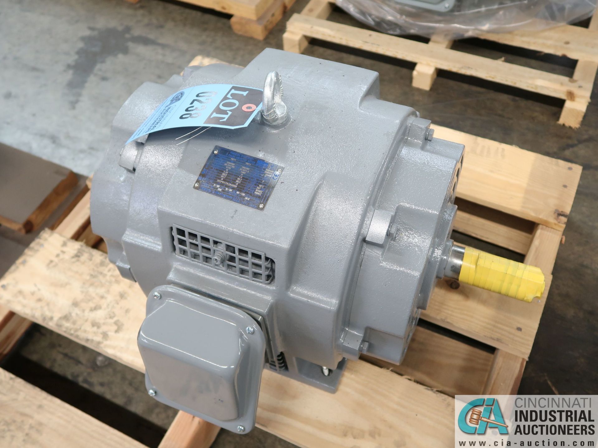 15 HP WESTINGHOUSE TYPE ASHHUN ELECTRIC MOTOR, 1,770 RPM (NEW)