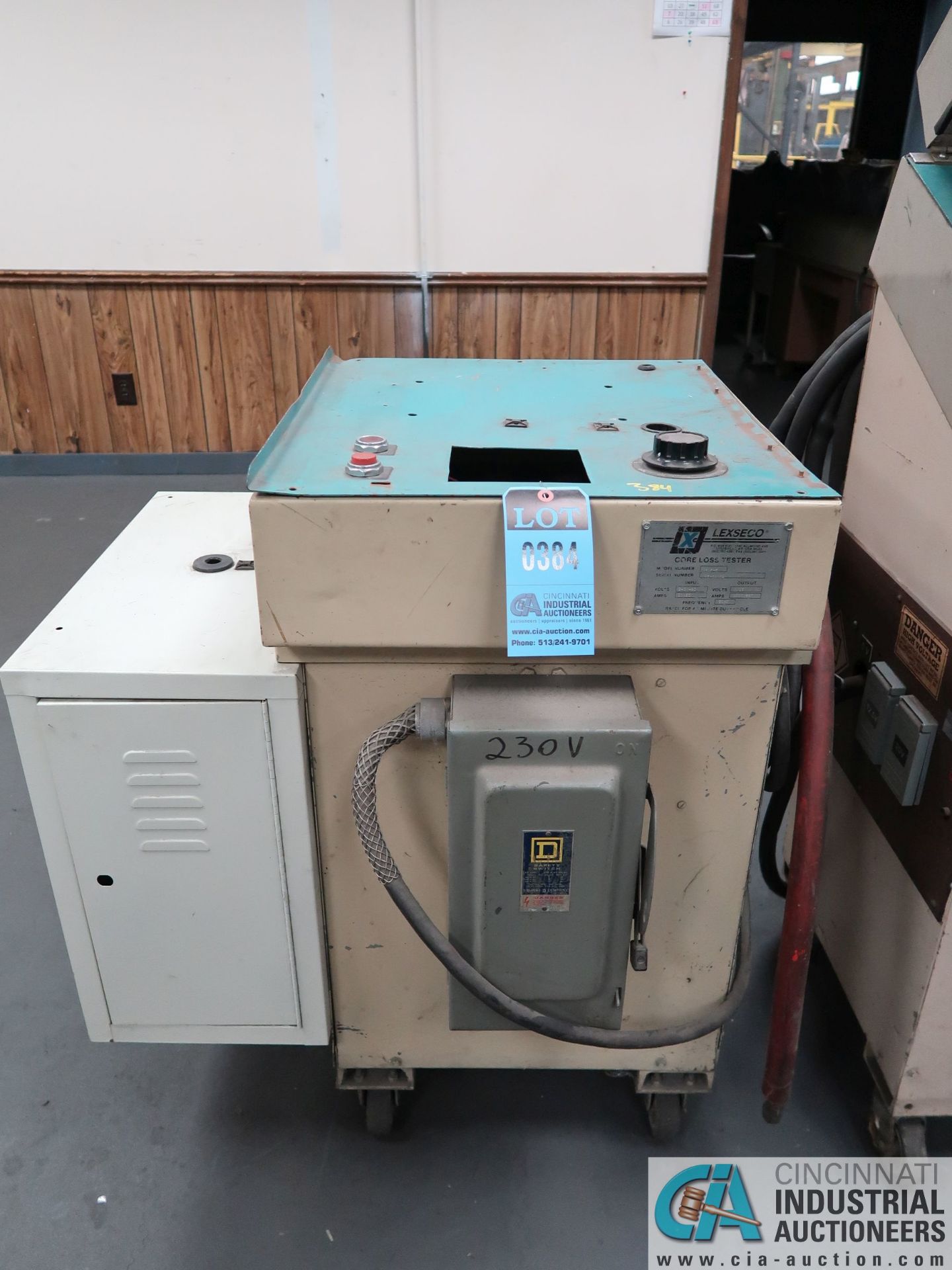 LEXSECO MODEL 1081 10 KVA CORE LOSS TESTER; S/N LSE-55064