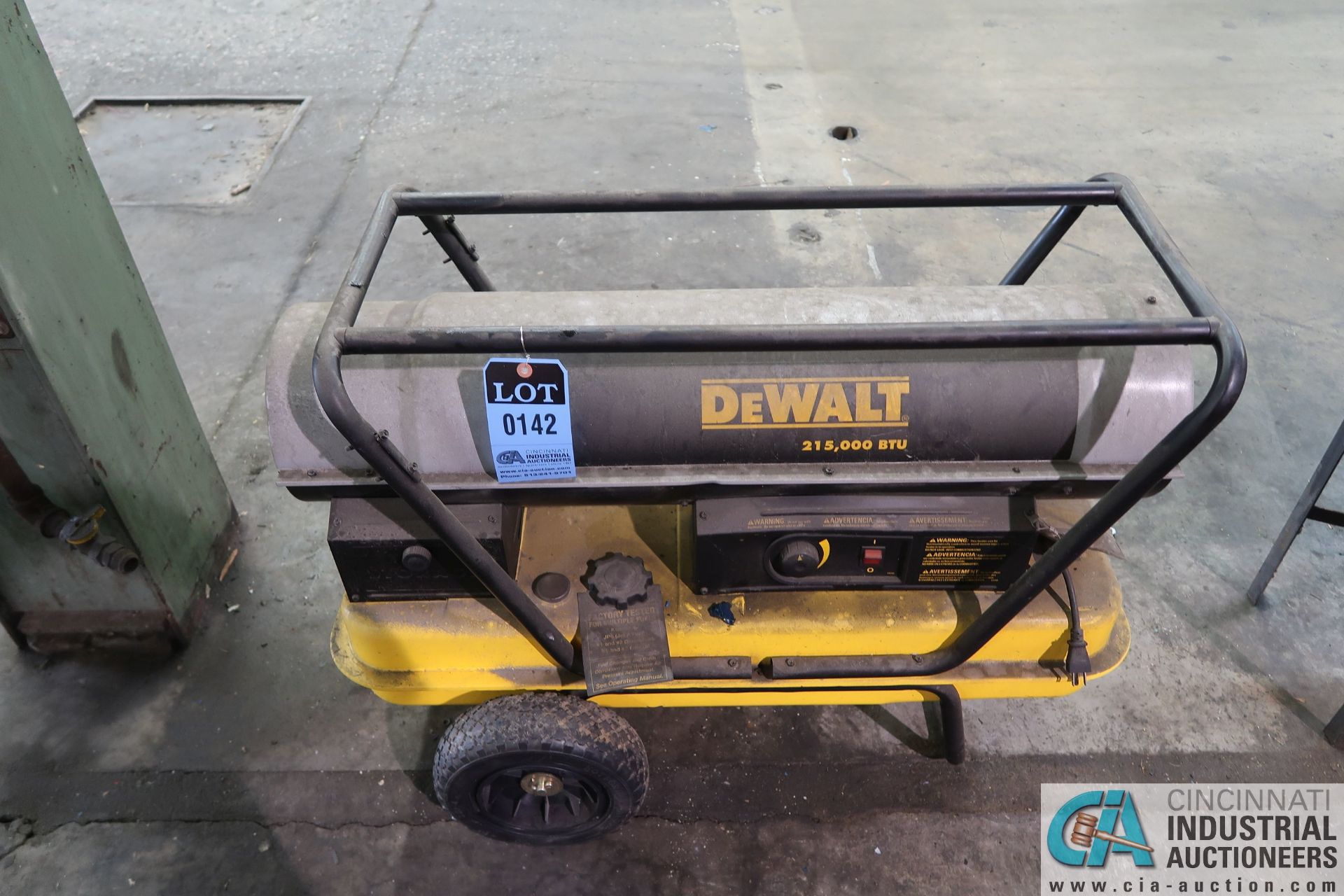 215,000 BTU DEWALT MULTI-FUEL TORPEDO HEATER