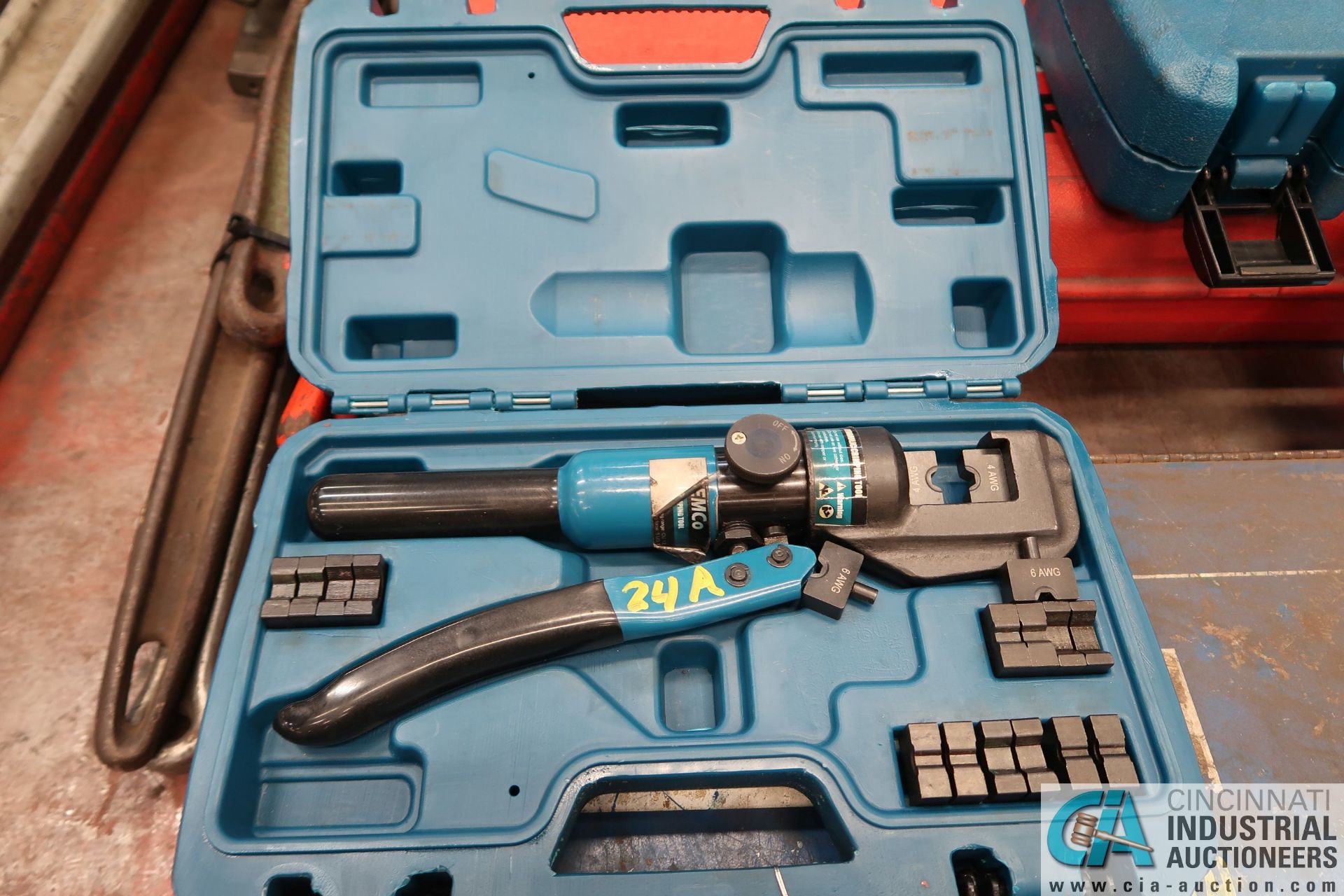 TEMCO MODEL TH0006 HYDRAULIC CRIMPER